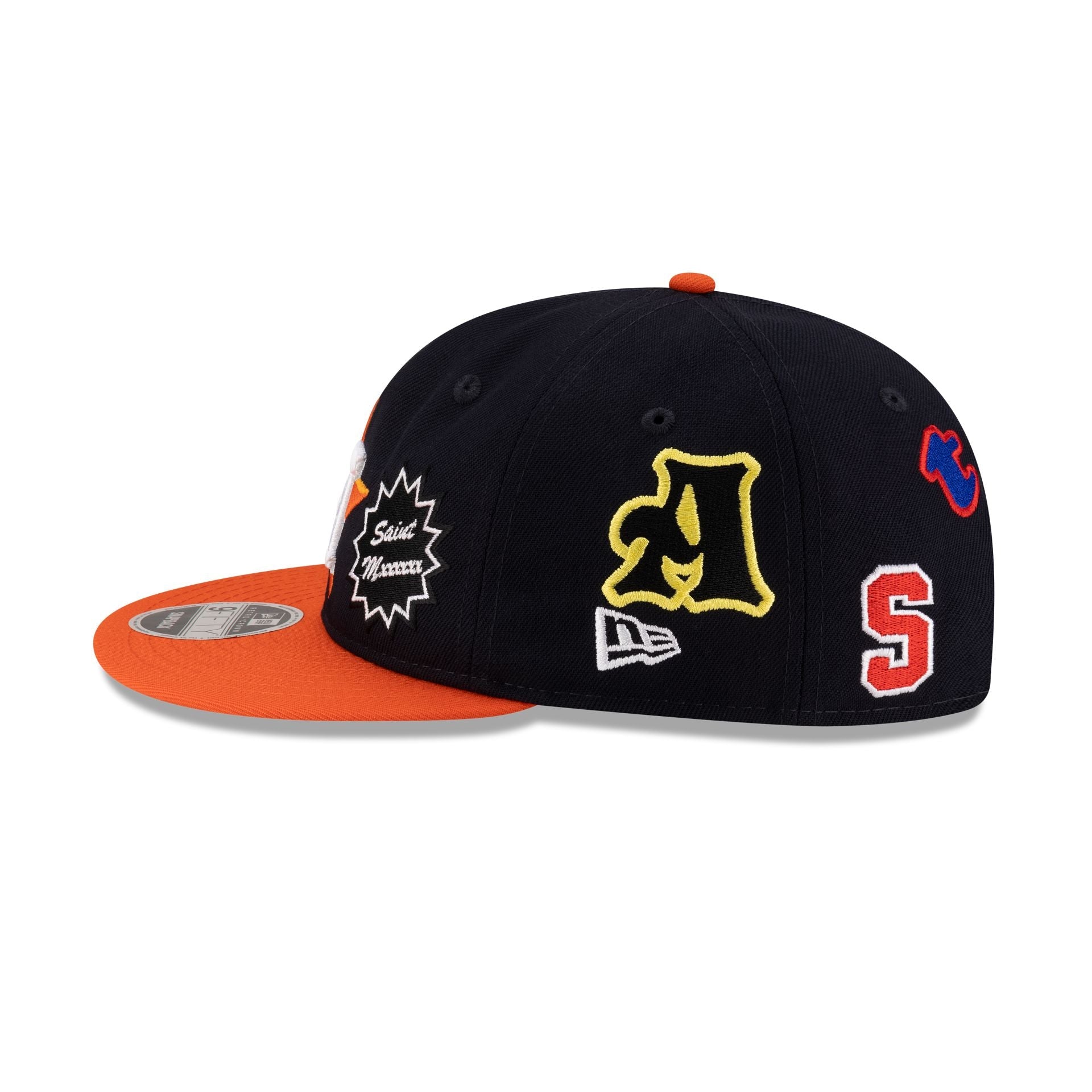 ©SAINT Mxxxxxx x Houston Astros Retro Crown 9FIFTY Snapback Hat