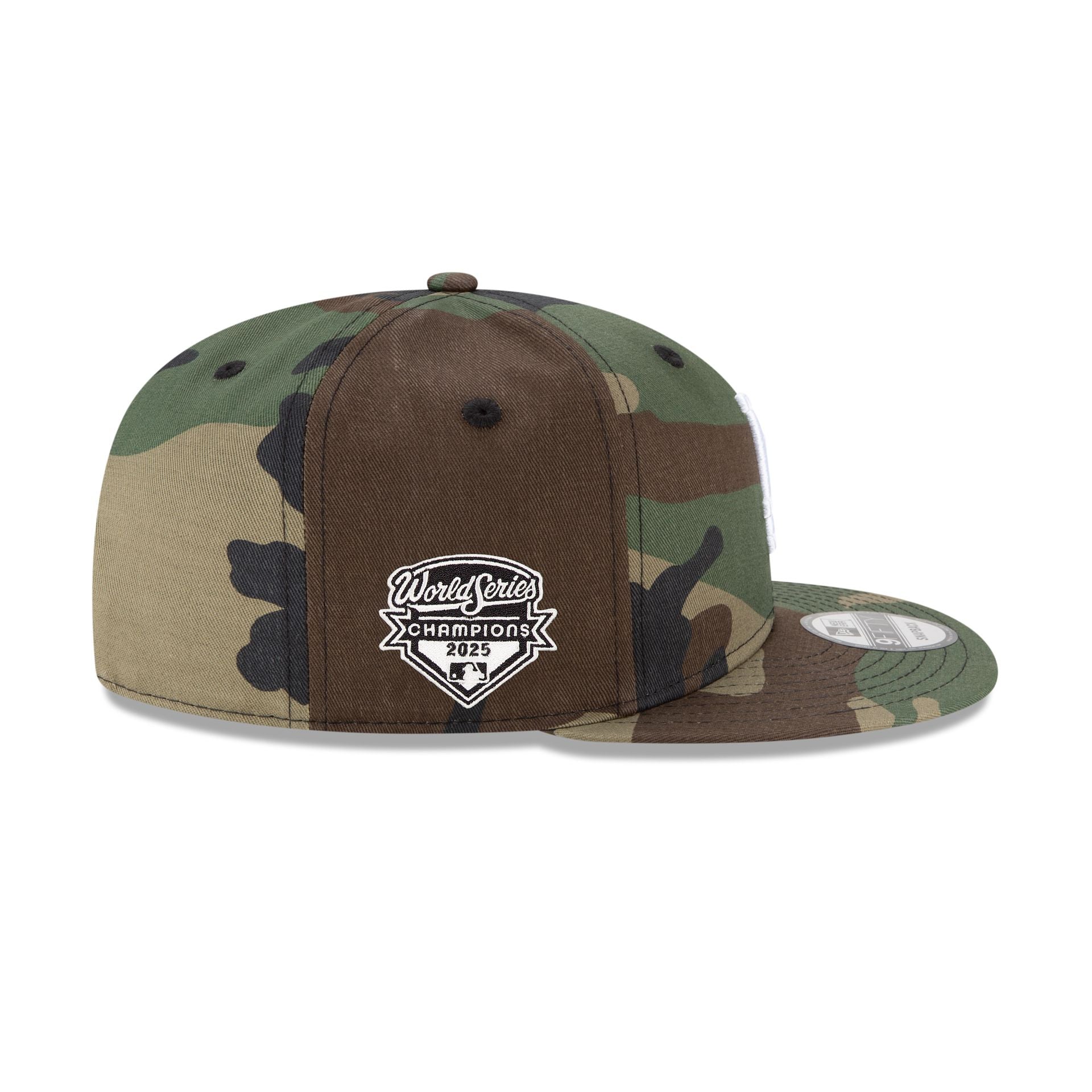 Los Angeles Dodgers 2025 World Series Champions Camo 9FIFTY Snapback Hat