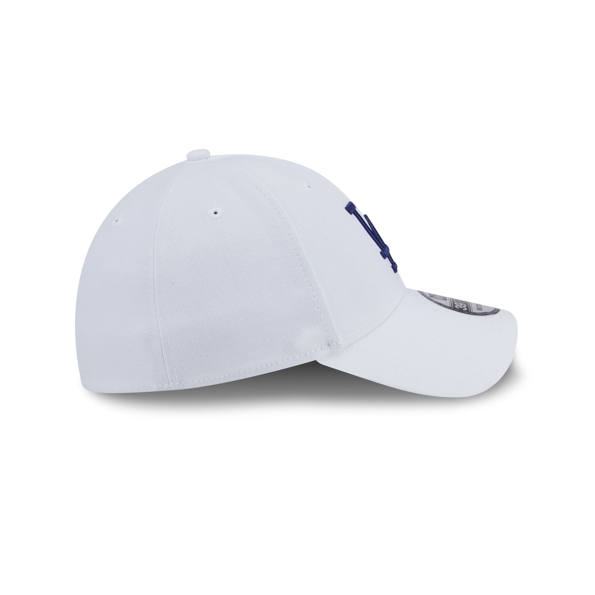 Los Angeles Dodgers Optic White 39THIRTY Stretch Fit Hat