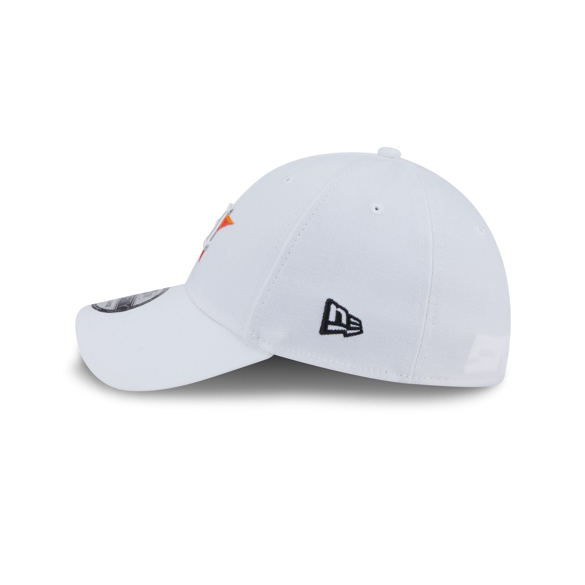 Houston Astros Optic White 39THIRTY Stretch Fit Hat