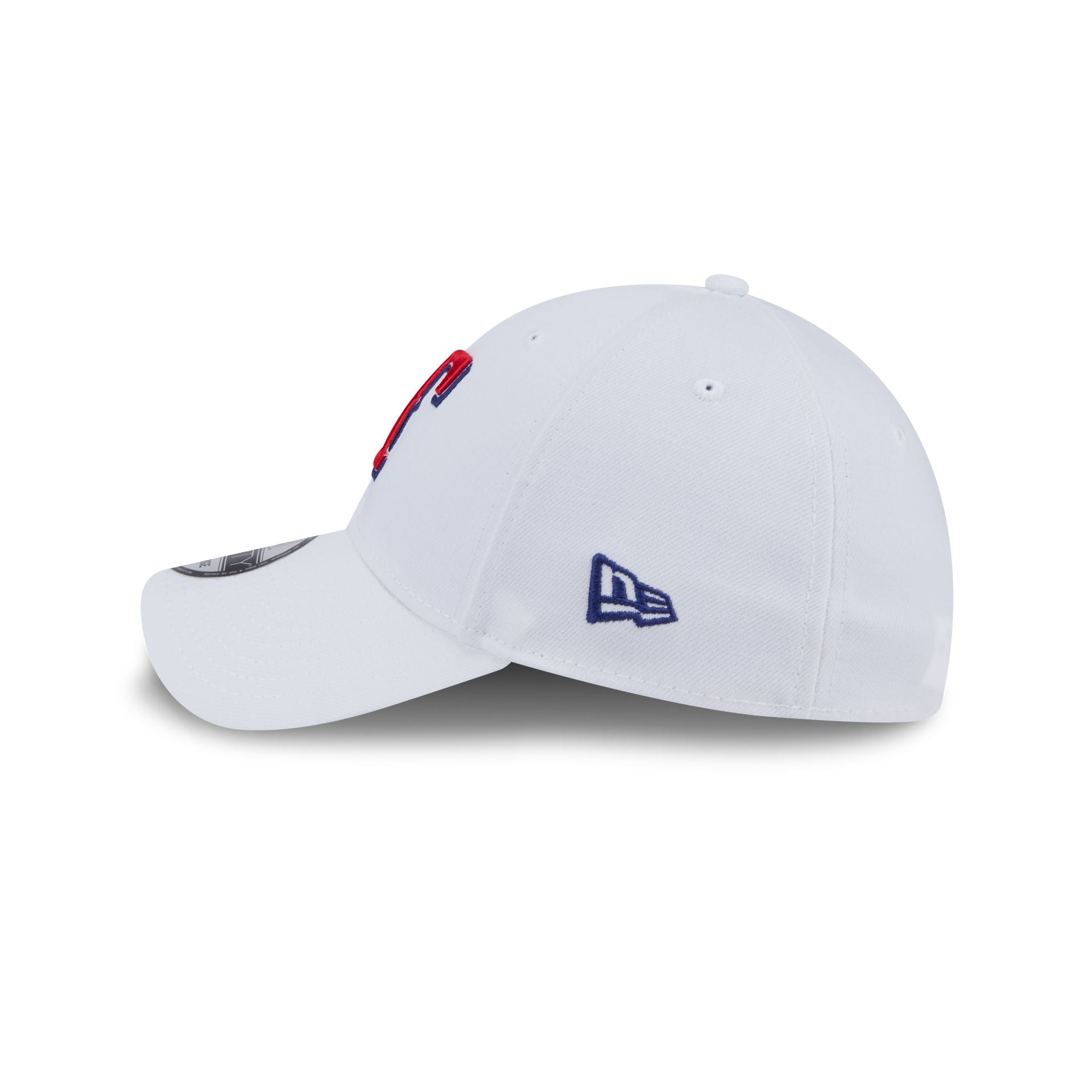 Texas Rangers Optic White 39THIRTY Stretch Fit Hat