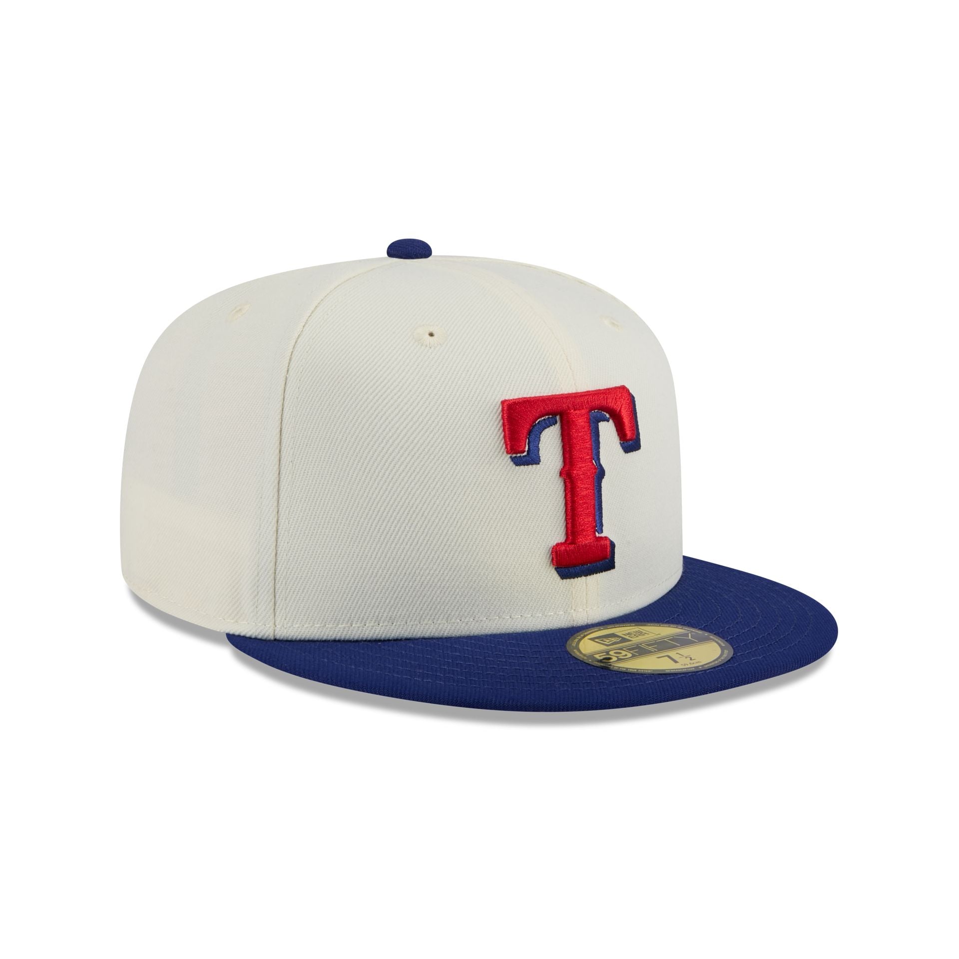 Texas Rangers Chrome 59FIFTY Fitted Hat