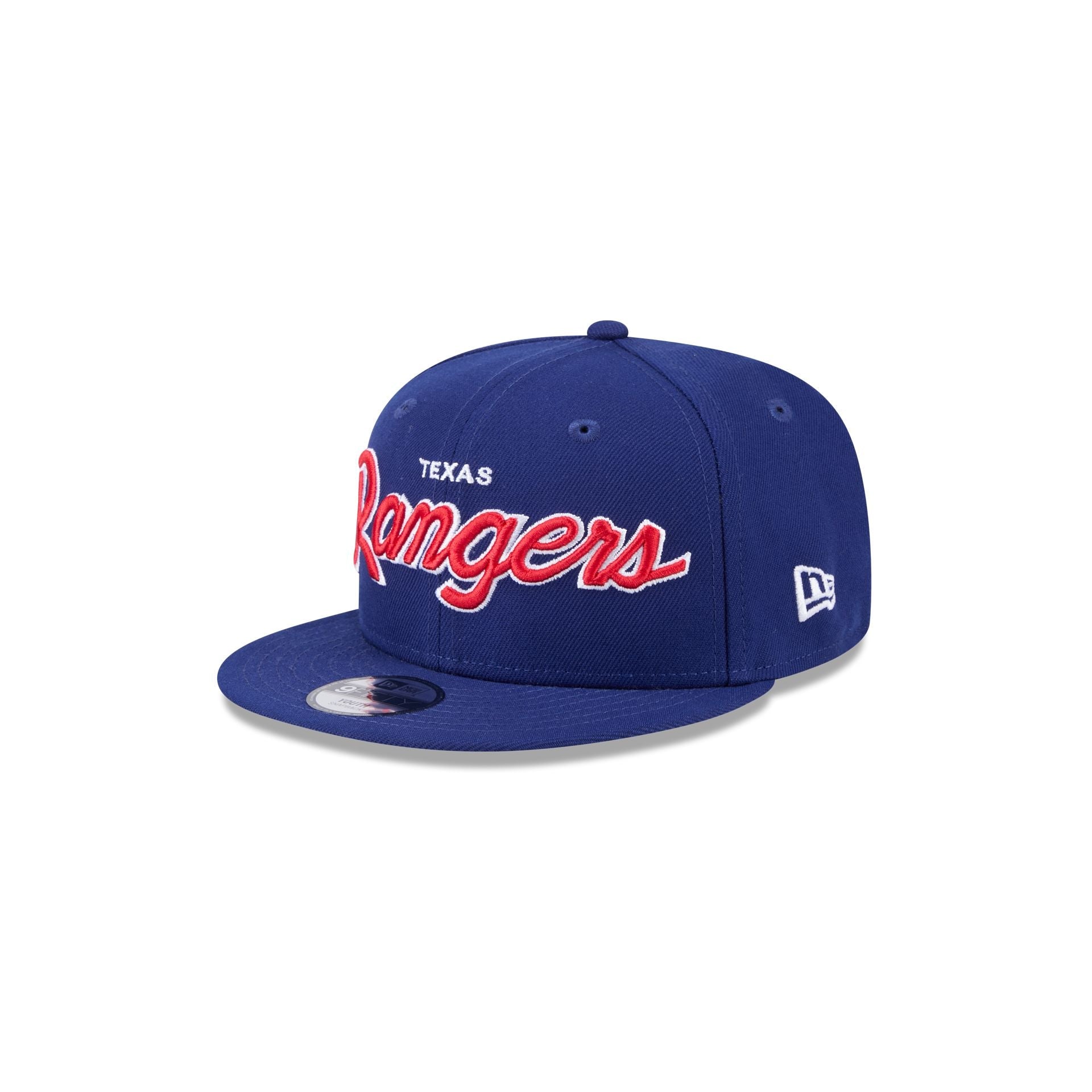 Texas Rangers Script Kids 9FIFTY Snapback Hat