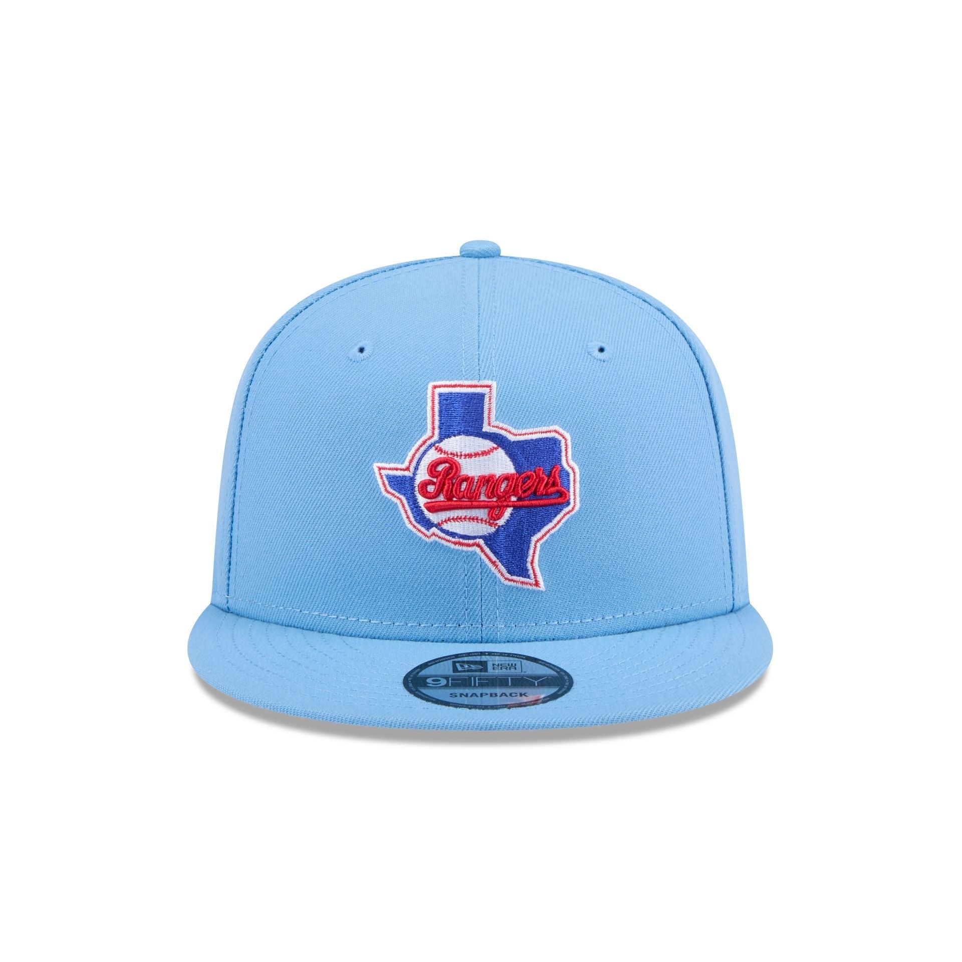Texas Rangers Sky Blue 9FIFTY Snapback Hat