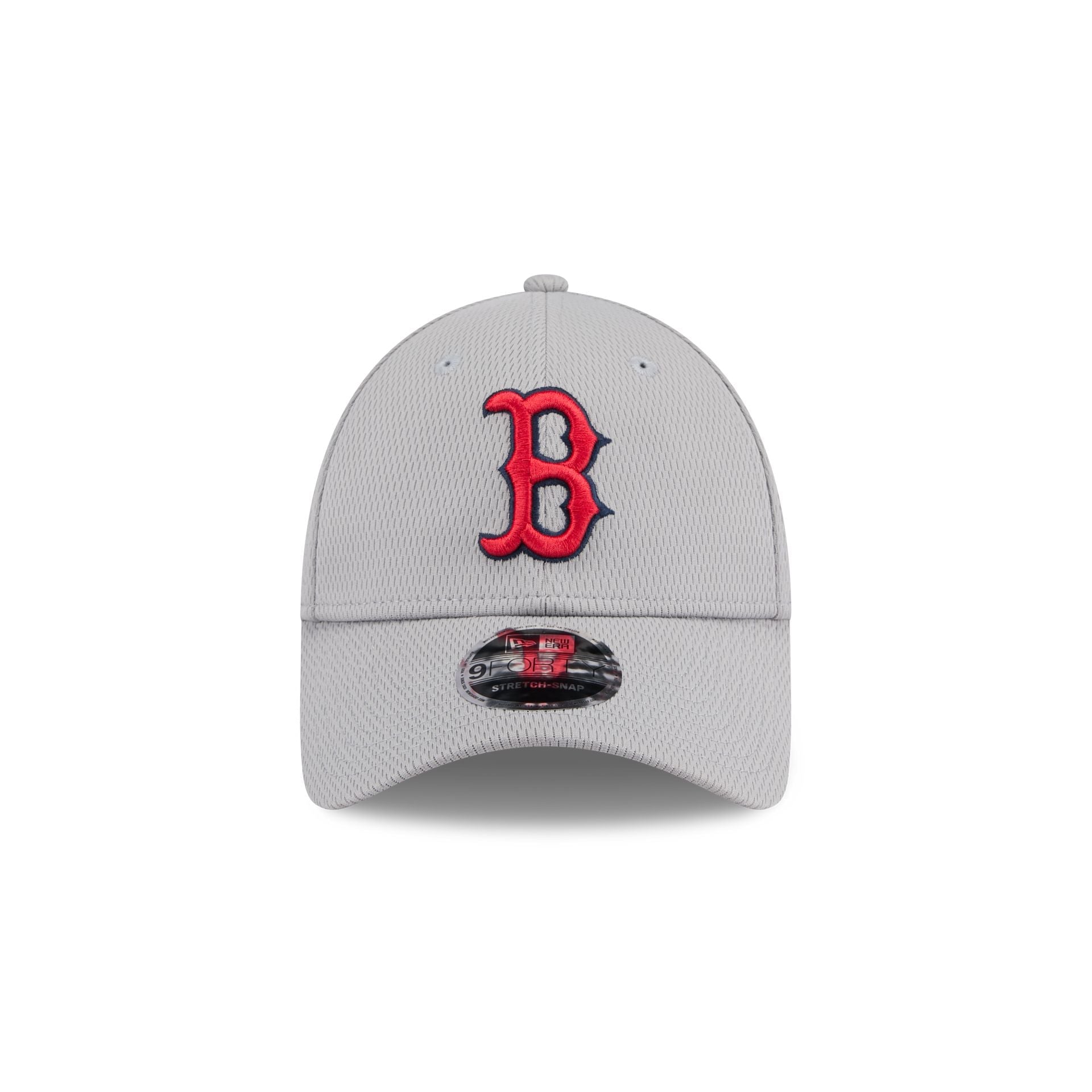 Boston Red Sox Gray 9FORTY Stretch-Snap Hat
