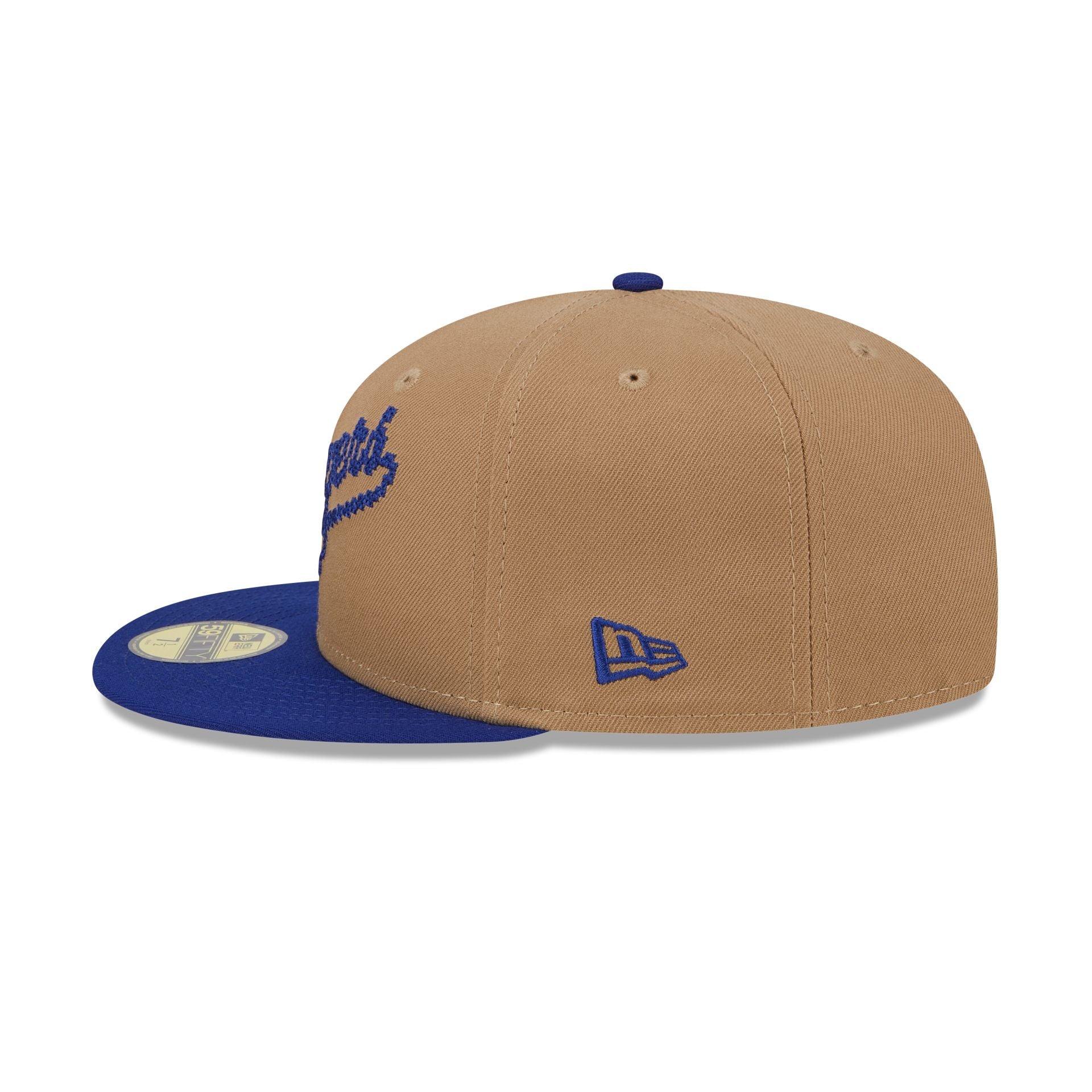 Los Angeles Dodgers Classic 8-Bit Wordmark 59FIFTY Fitted Hat