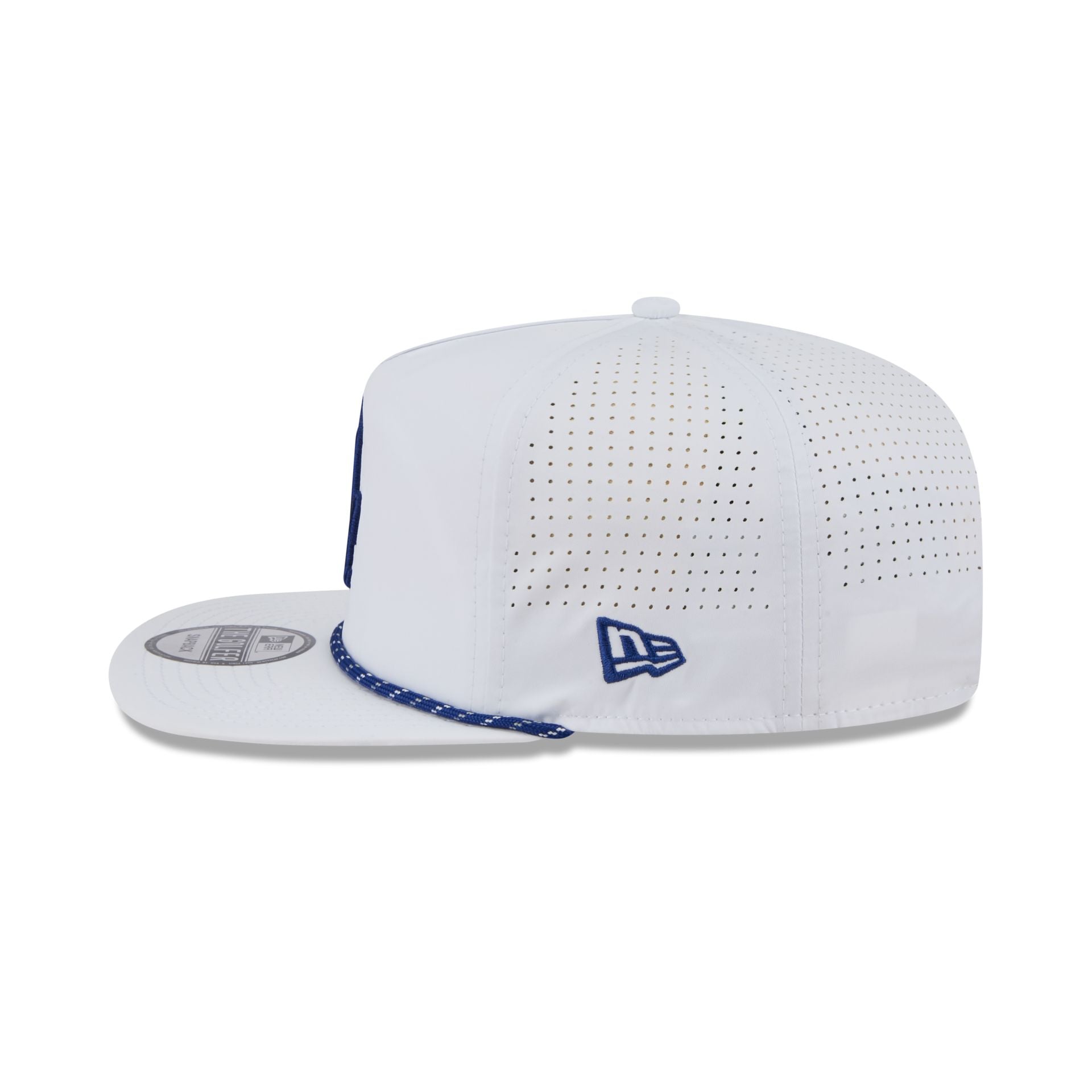 Los Angeles Dodgers Optic White Performance Rope Golfer Hat
