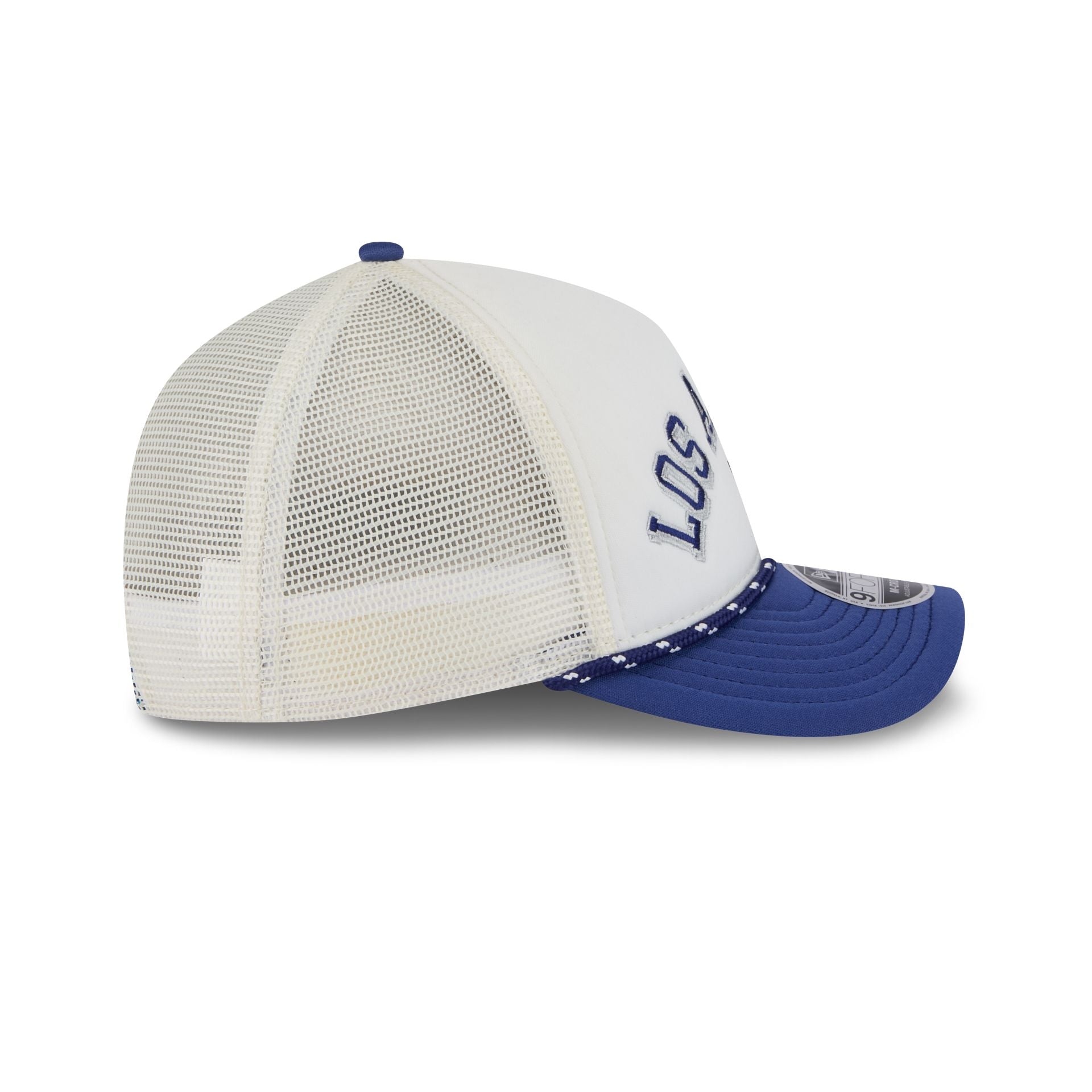 Los Angeles Dodgers Chrome Arch 9FORTY M-Crown A-Frame Trucker Hat