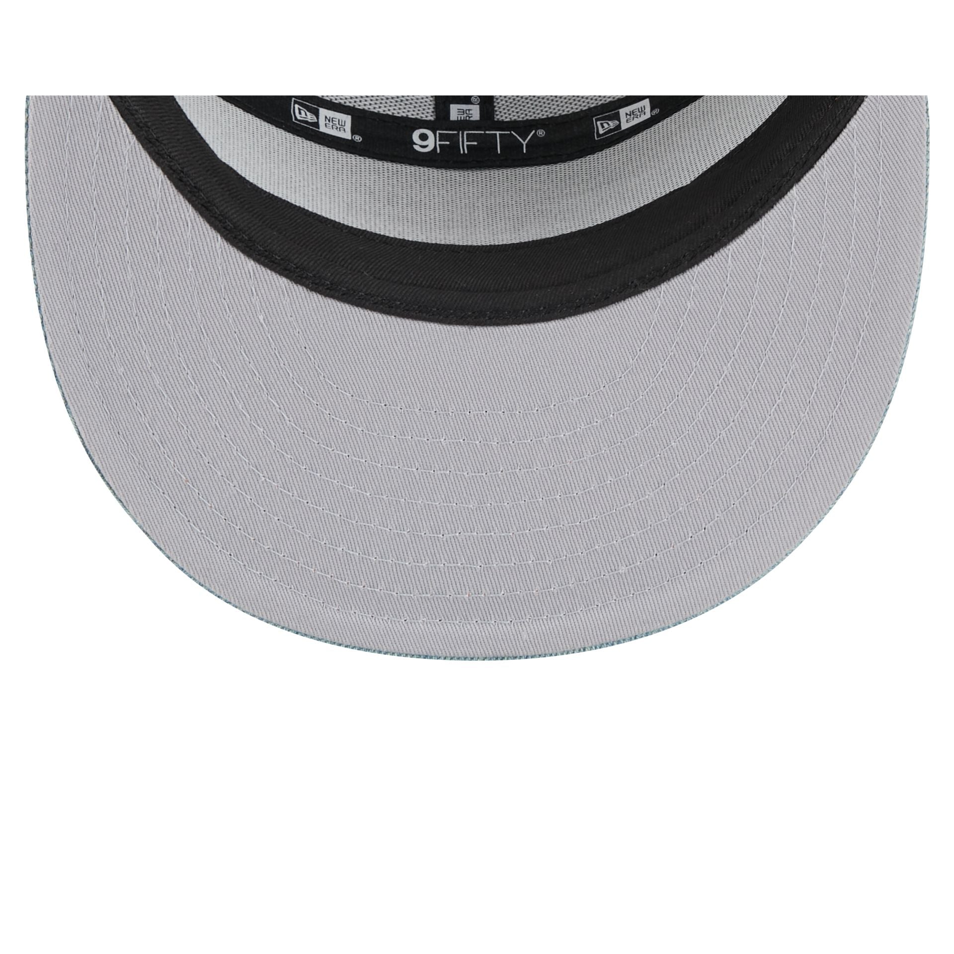 Texas Rangers Denim Split Panel 9FIFTY Trucker Hat