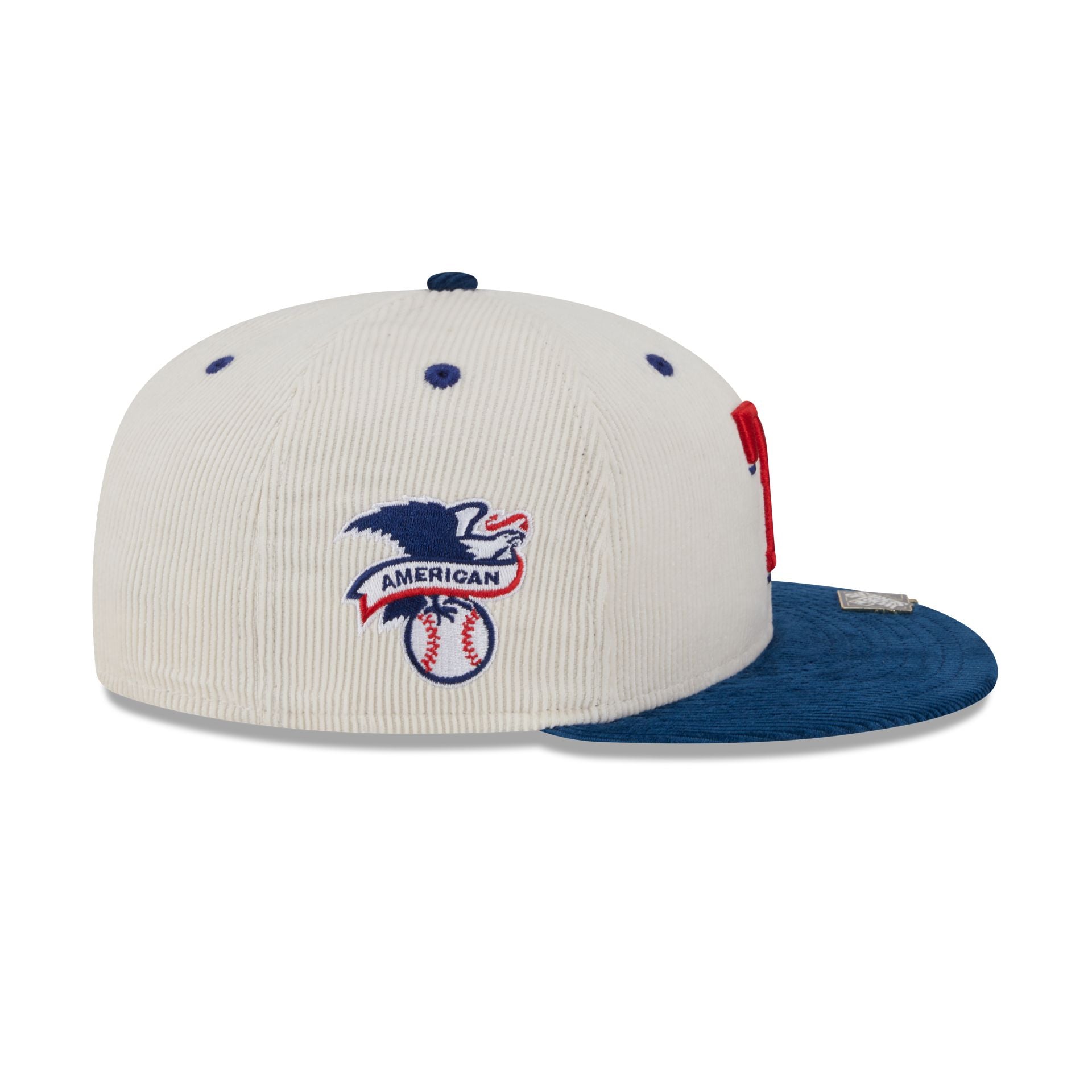 Texas Rangers Two Tone Cord 59FIFTY Fitted Hat