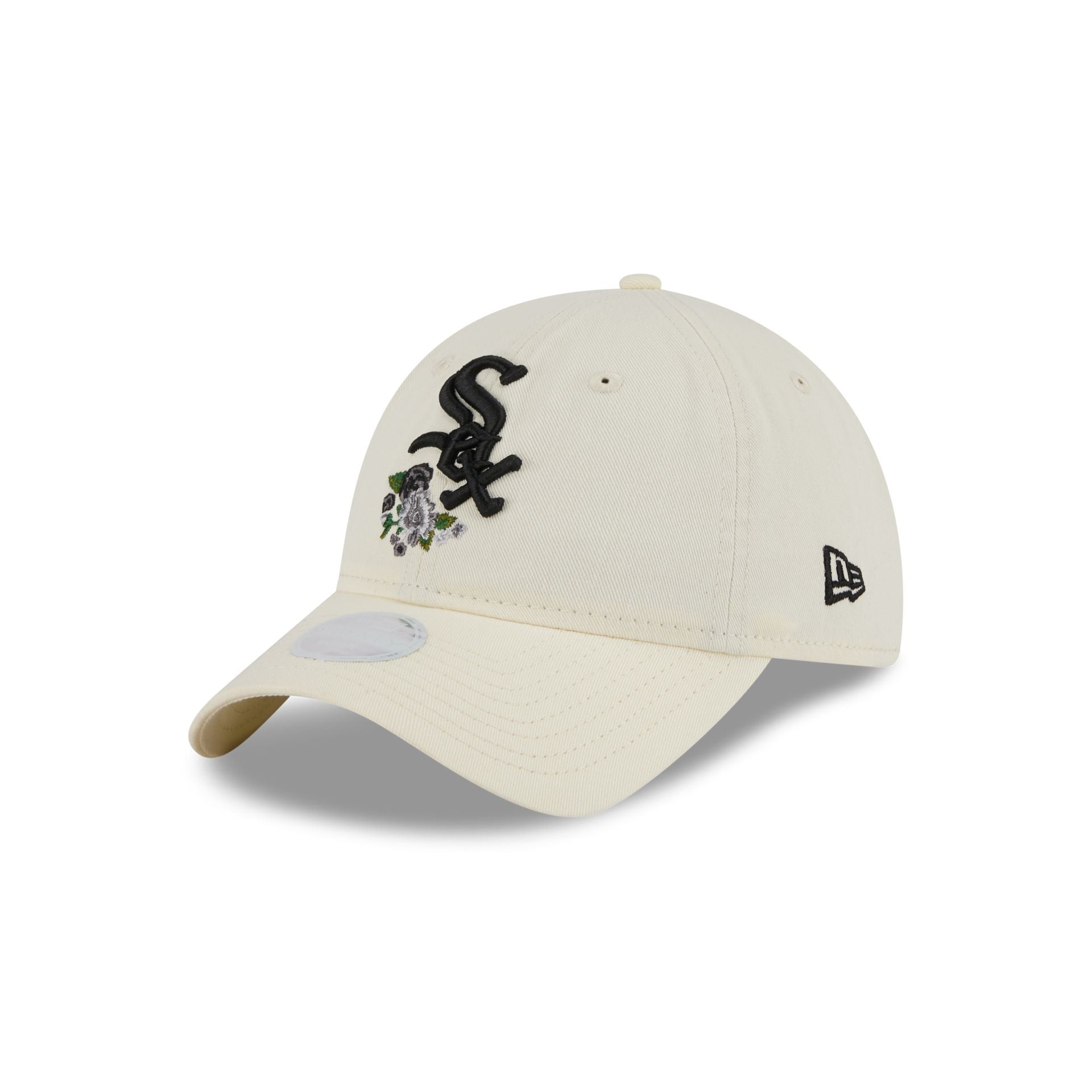 Chicago White Sox Women's Floral Stitch 9TWENTY Adjustable Hat