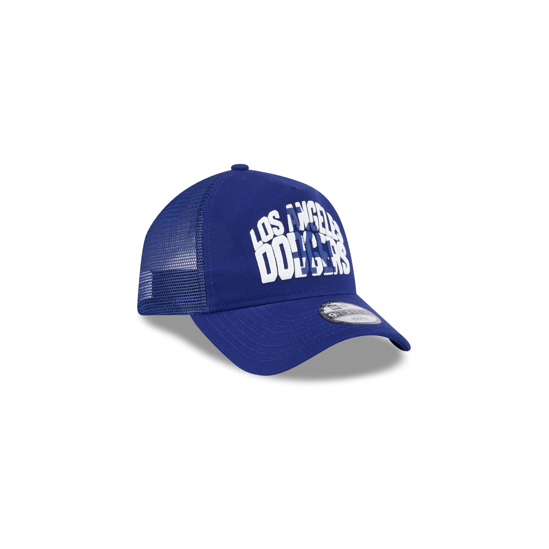 Los Angeles Dodgers Kids Chalk 9FORTY A-Frame Trucker Hat