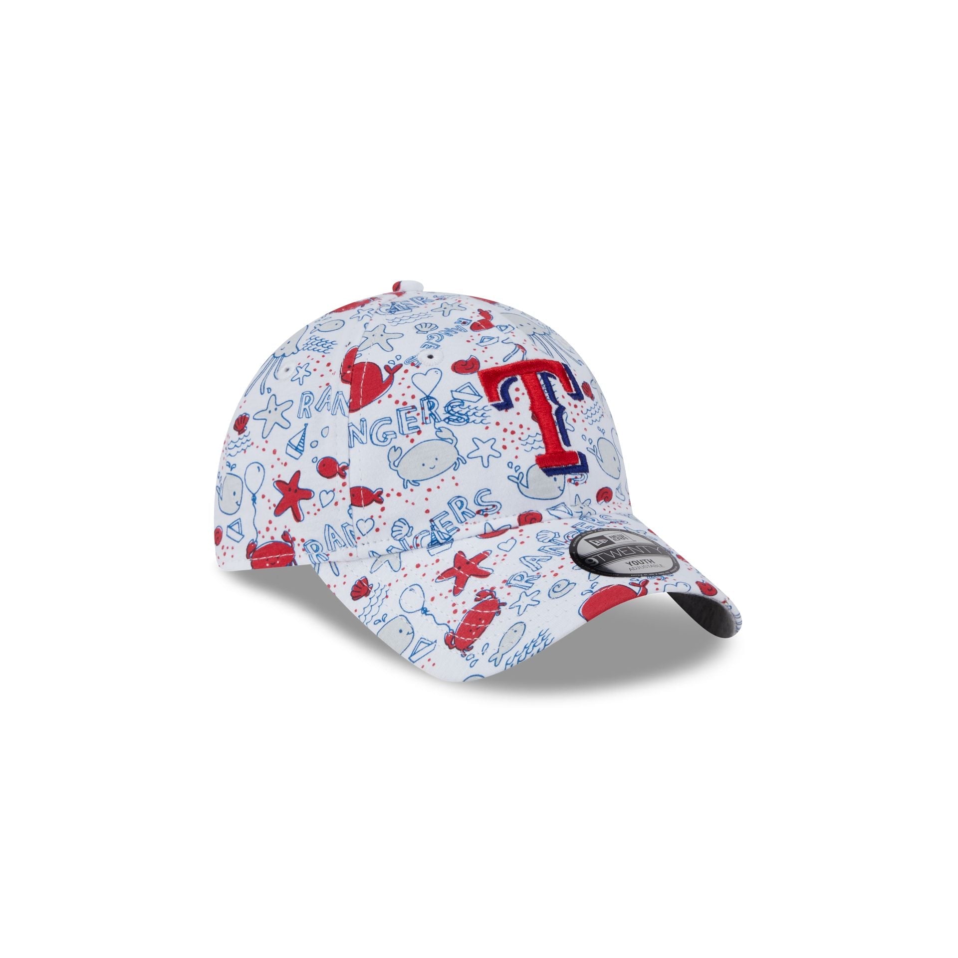 Texas Rangers Kids Ocean 9TWENTY Adjustable Hat
