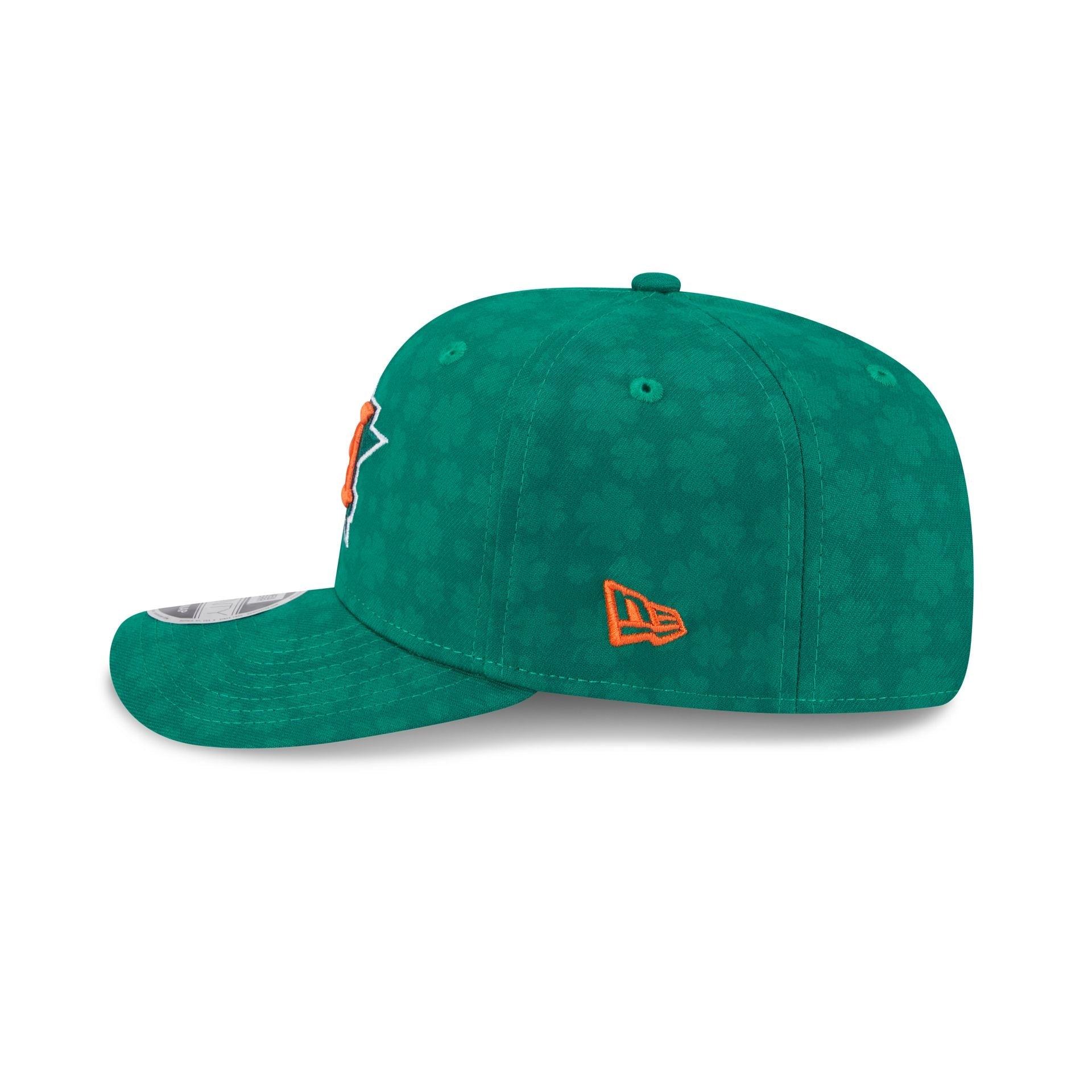 Houston Astros St. Patrick's Day 2025 9SEVENTY Stretch-Snap Hat