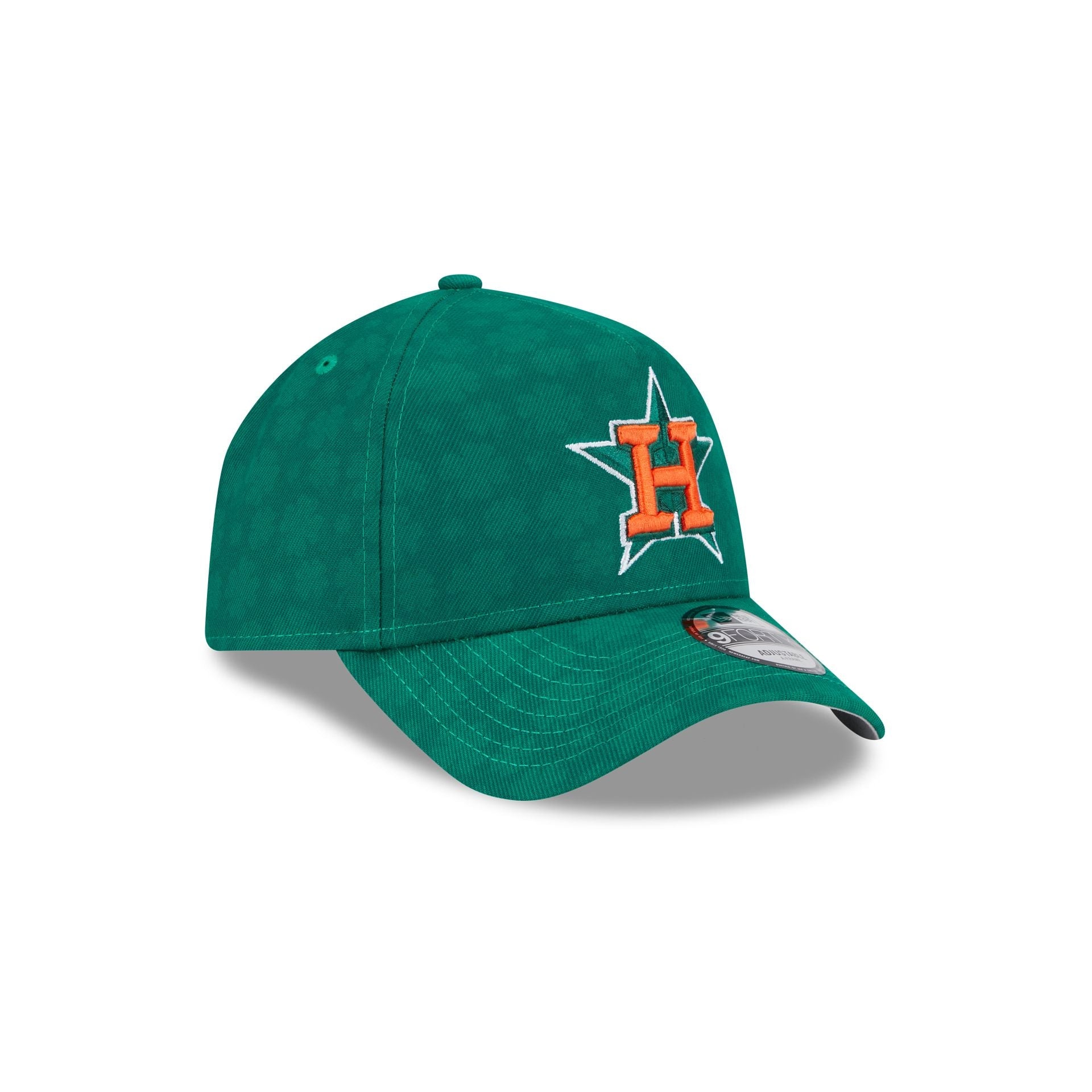 Houston Astros St. Patrick's Day 2025 9FORTY A-Frame Snapback Hat
