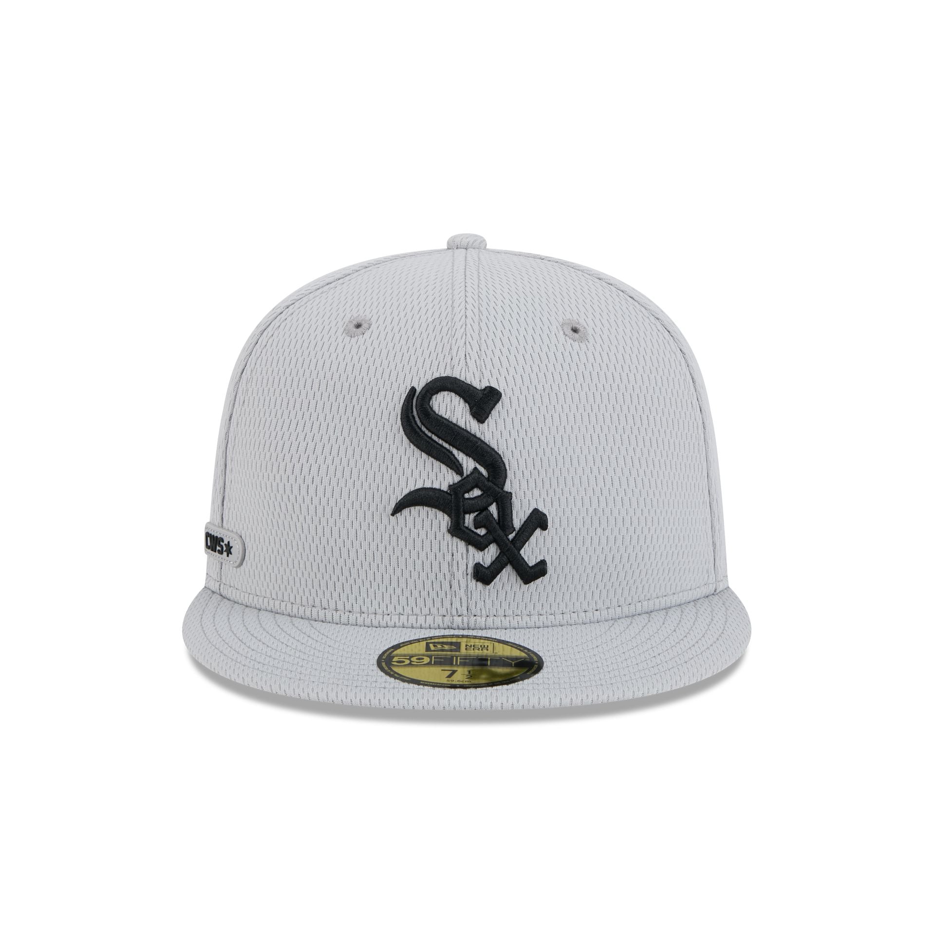 Chicago White Sox 2025 Clubhouse Gray 59FIFTY Fitted Hat