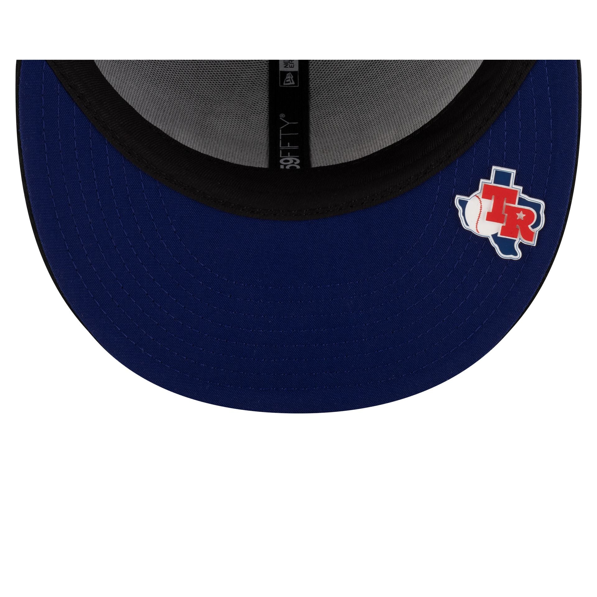 Texas Rangers 2025 Clubhouse Alt Black 59FIFTY Fitted Hat
