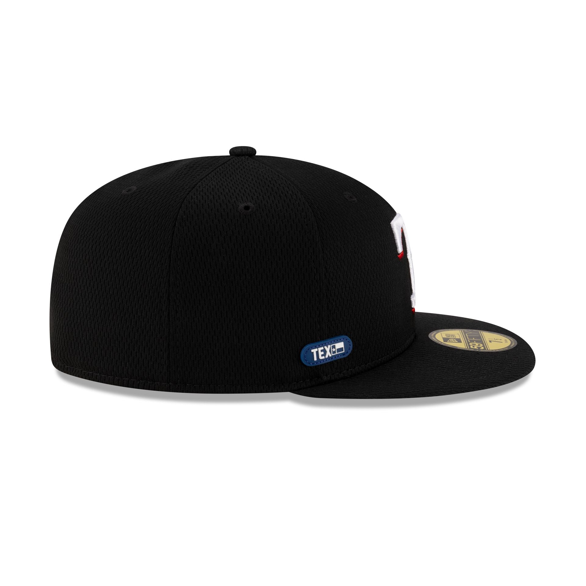 Texas Rangers 2025 Clubhouse Black 59FIFTY Fitted Hat