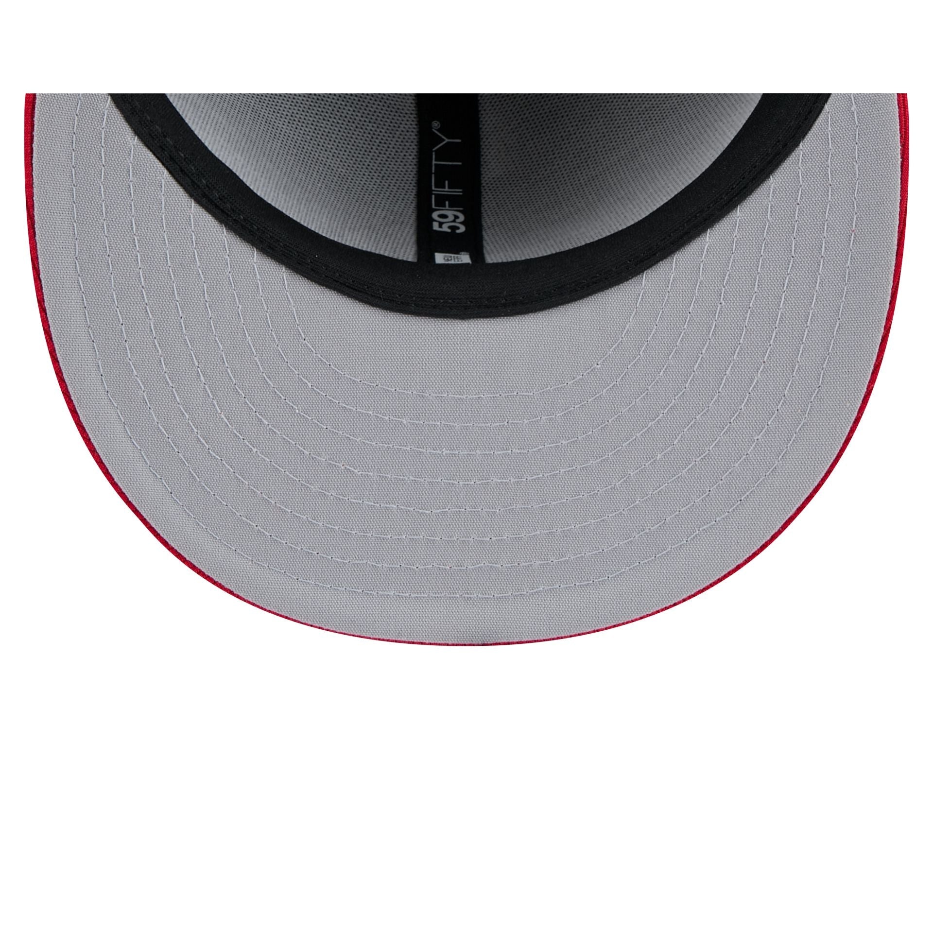 Chicago White Sox 2025 Batting Practice Gray 59FIFTY Fitted Hat