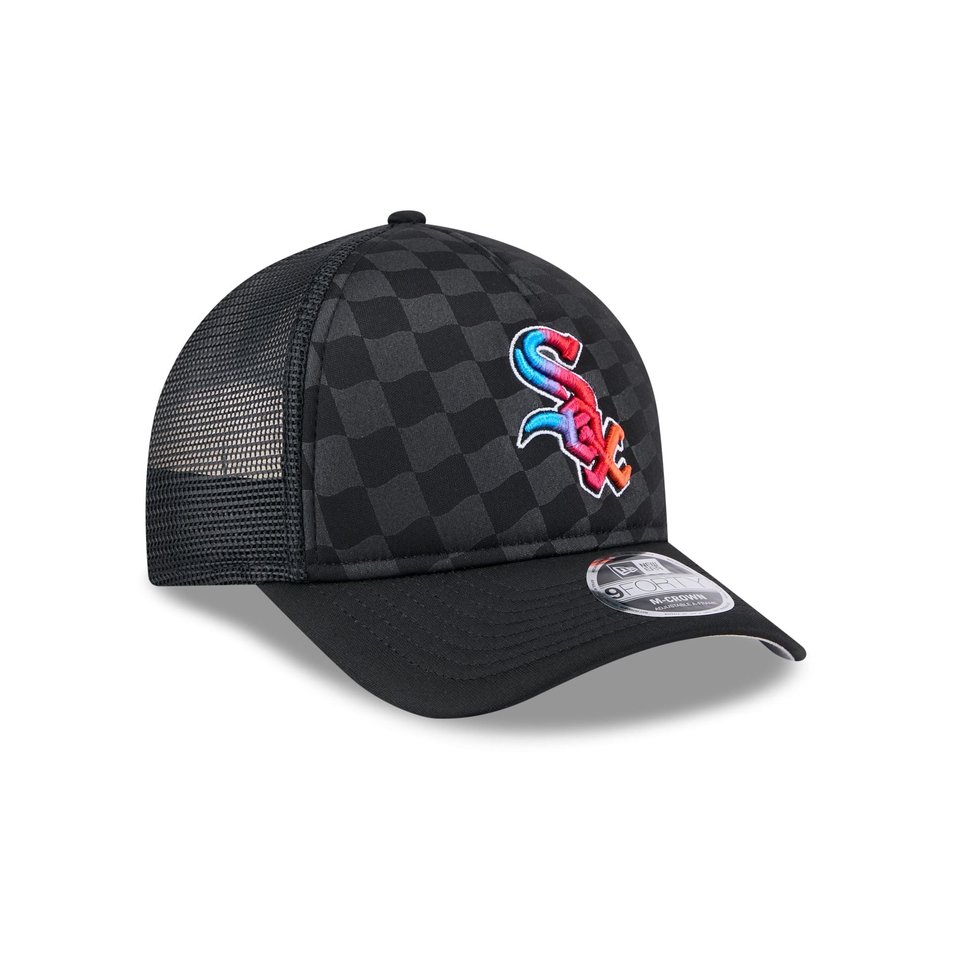 Chicago White Sox Gradient Raceway 9FORTY M-Crown A-Frame Trucker Hat