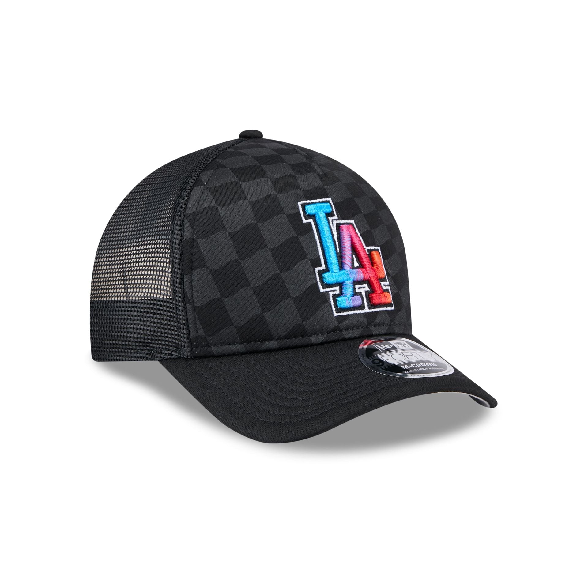 Los Angeles Dodgers Gradient Raceway 9FORTY M-Crown A-Frame Trucker Hat