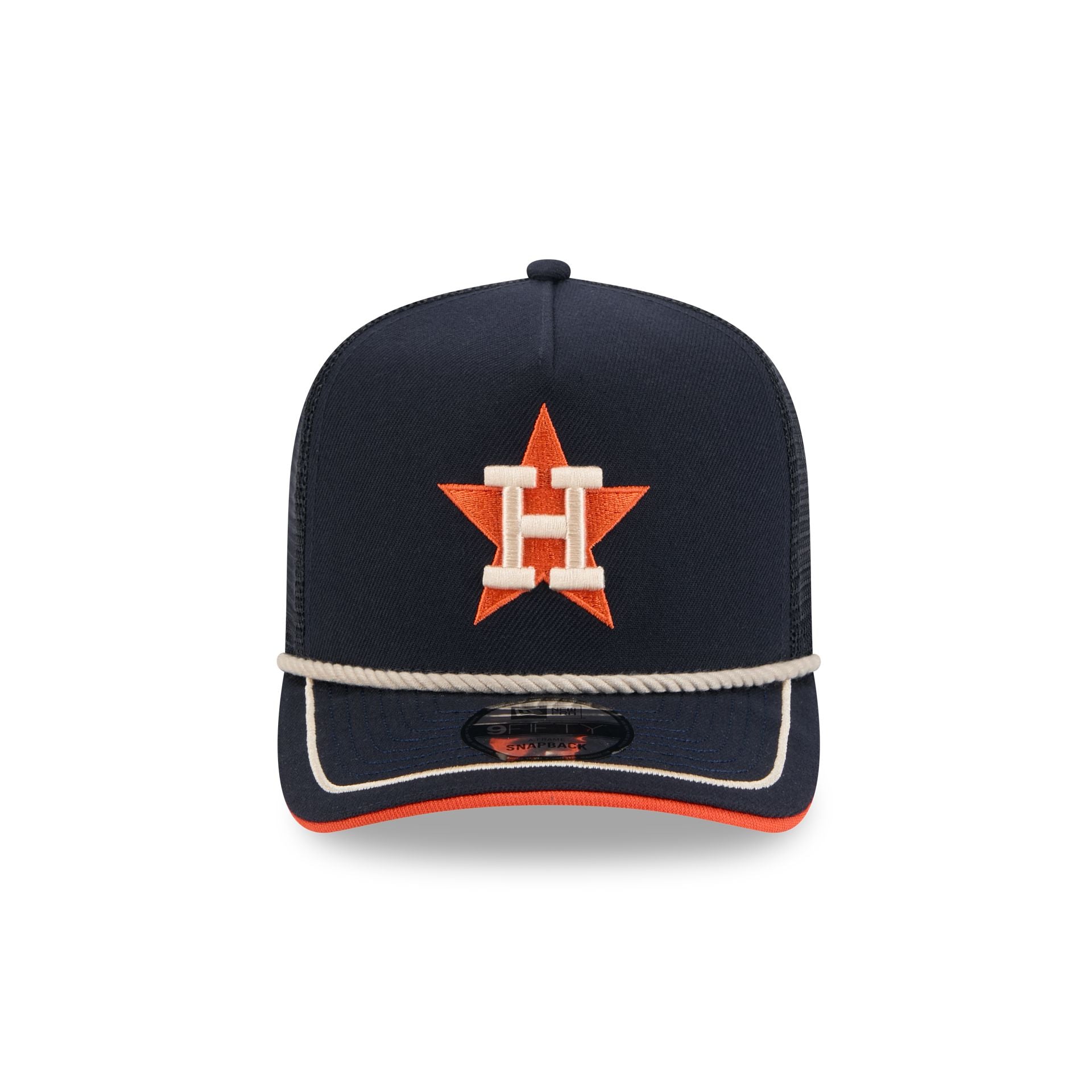 Houston Astros Vintage Team Rope 9FIFTY A-Frame Trucker