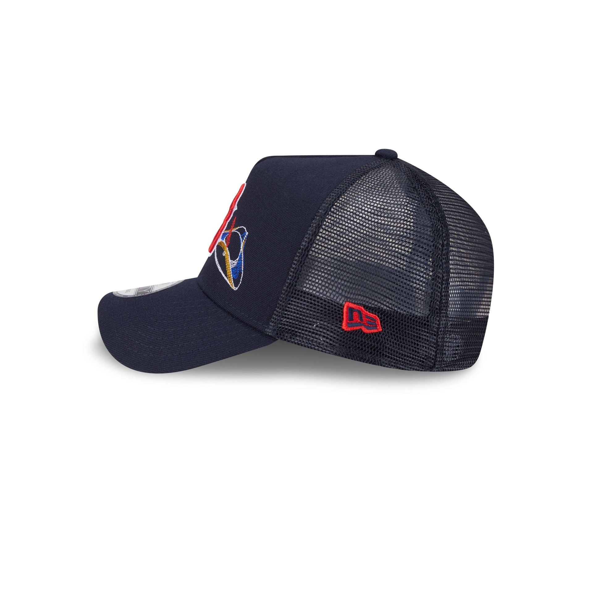Boston Red Sox State Stitch 9FORTY A-Frame Trucker Hat
