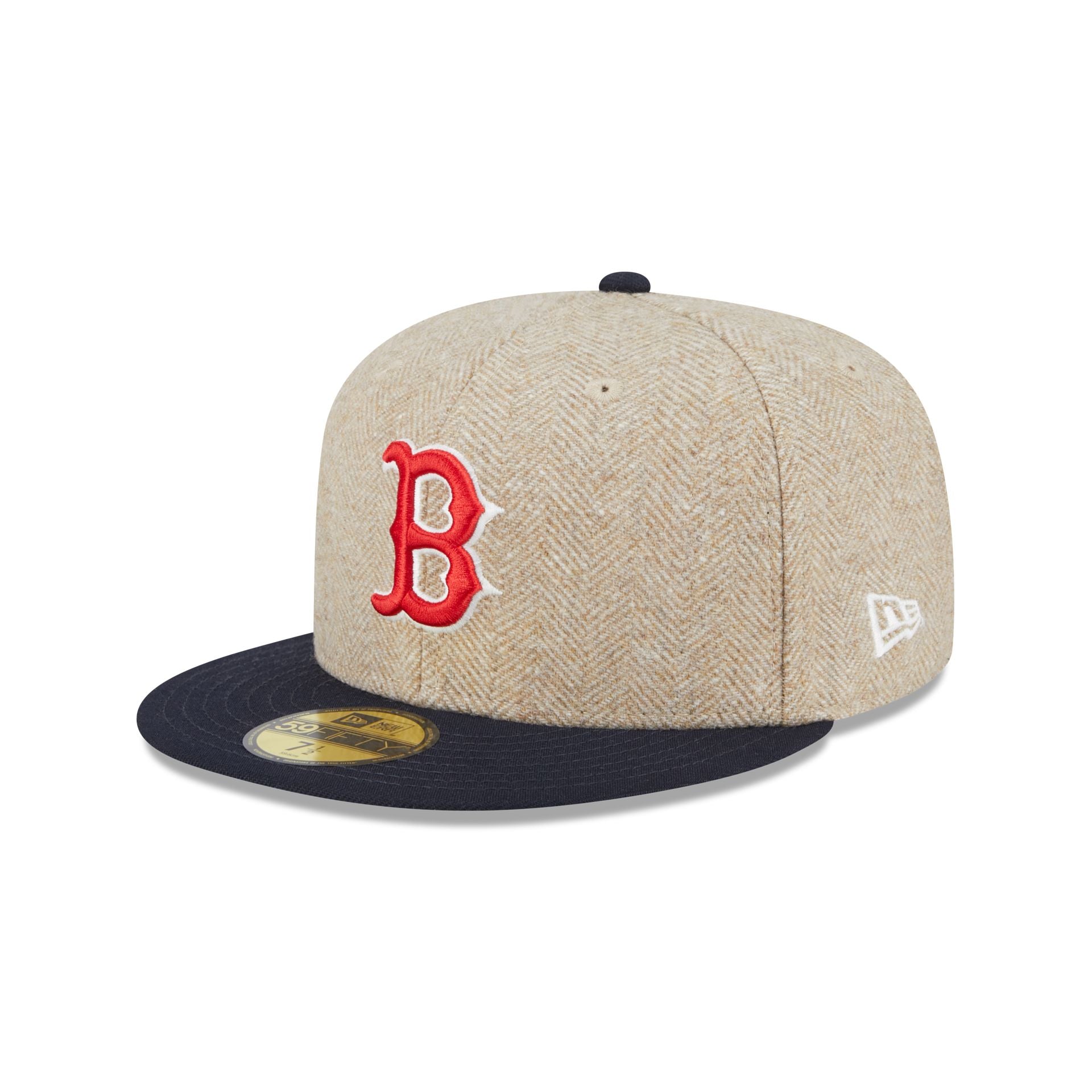 Boston Red Sox Herringbone Moon 59FIFTY Fitted Hat