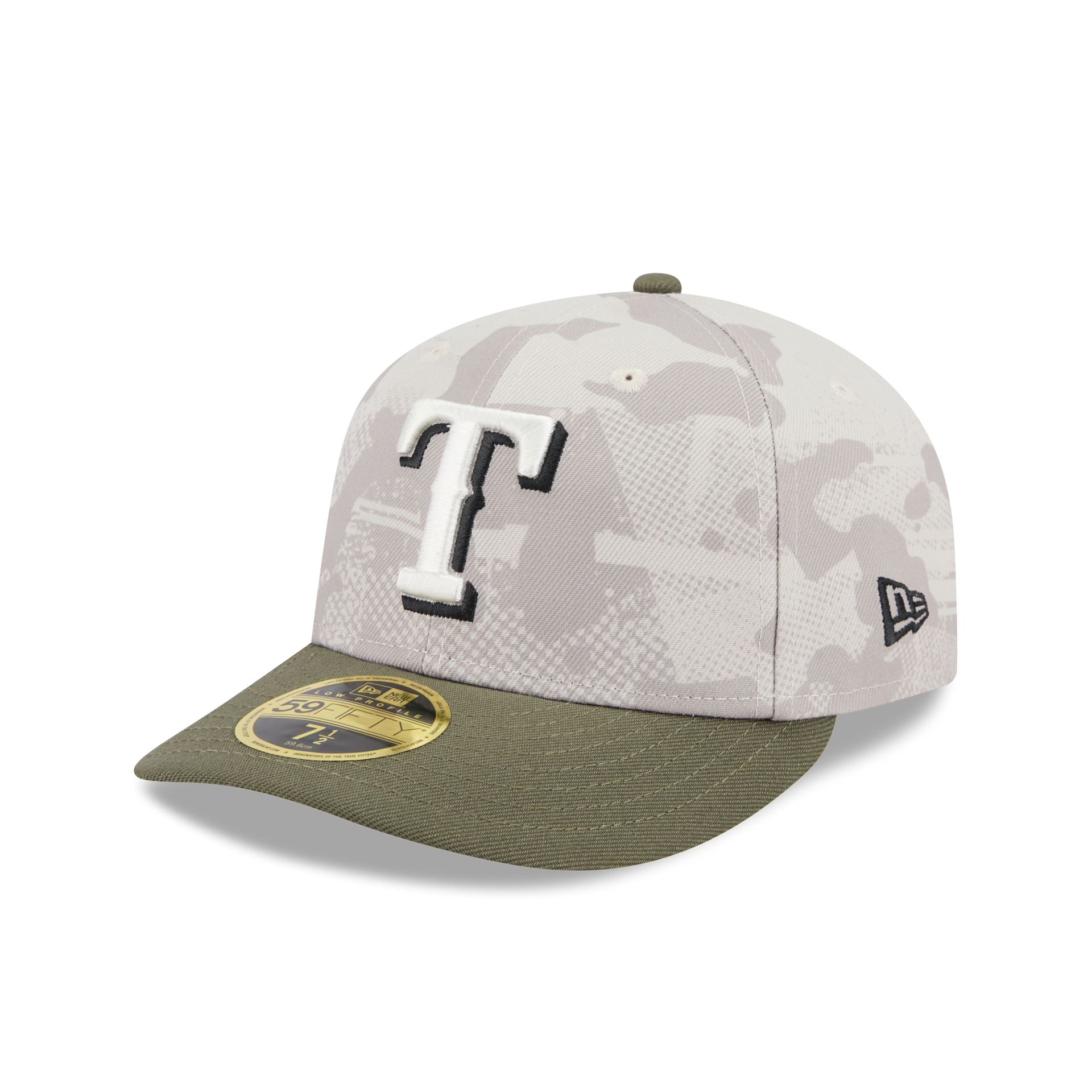 Texas Rangers Armed Forces Day 2025 Low Profile 59FIFTY Fitted Hat