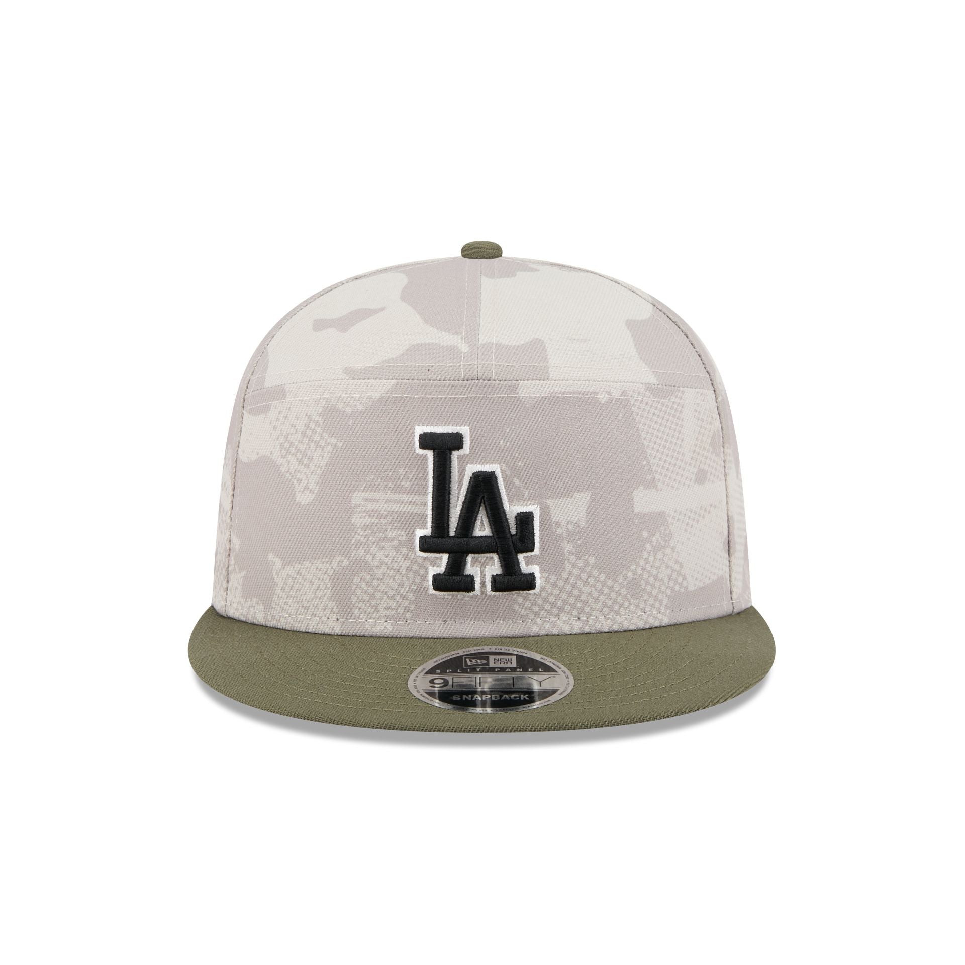 Los Angeles Dodgers Armed Forces Day 2025 Split Panel 9FIFTY Snapback Hat