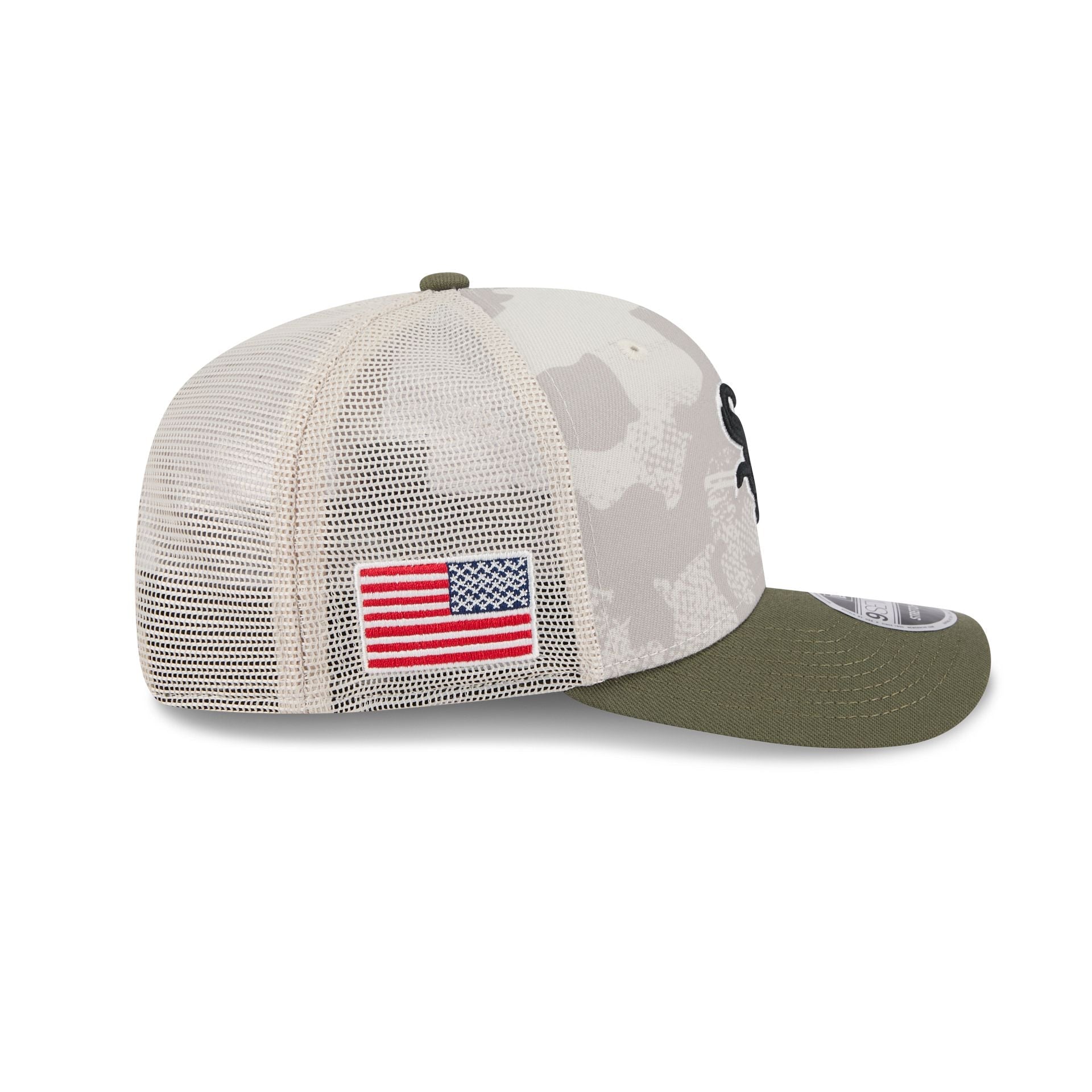 Chicago White Sox Armed Forces Day 2025 9SEVENTY Trucker Hat