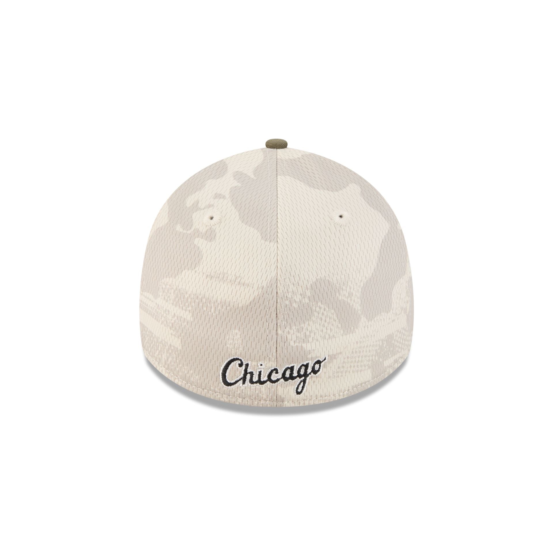 Chicago White Sox Armed Forces Day 2025 39THIRTY Stretch Fit Hat