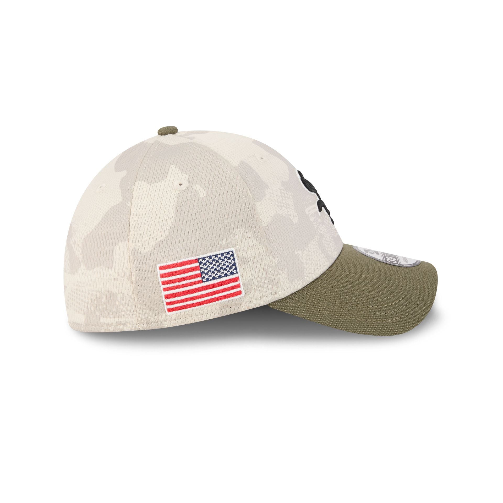 Chicago White Sox Armed Forces Day 2025 39THIRTY Stretch Fit Hat