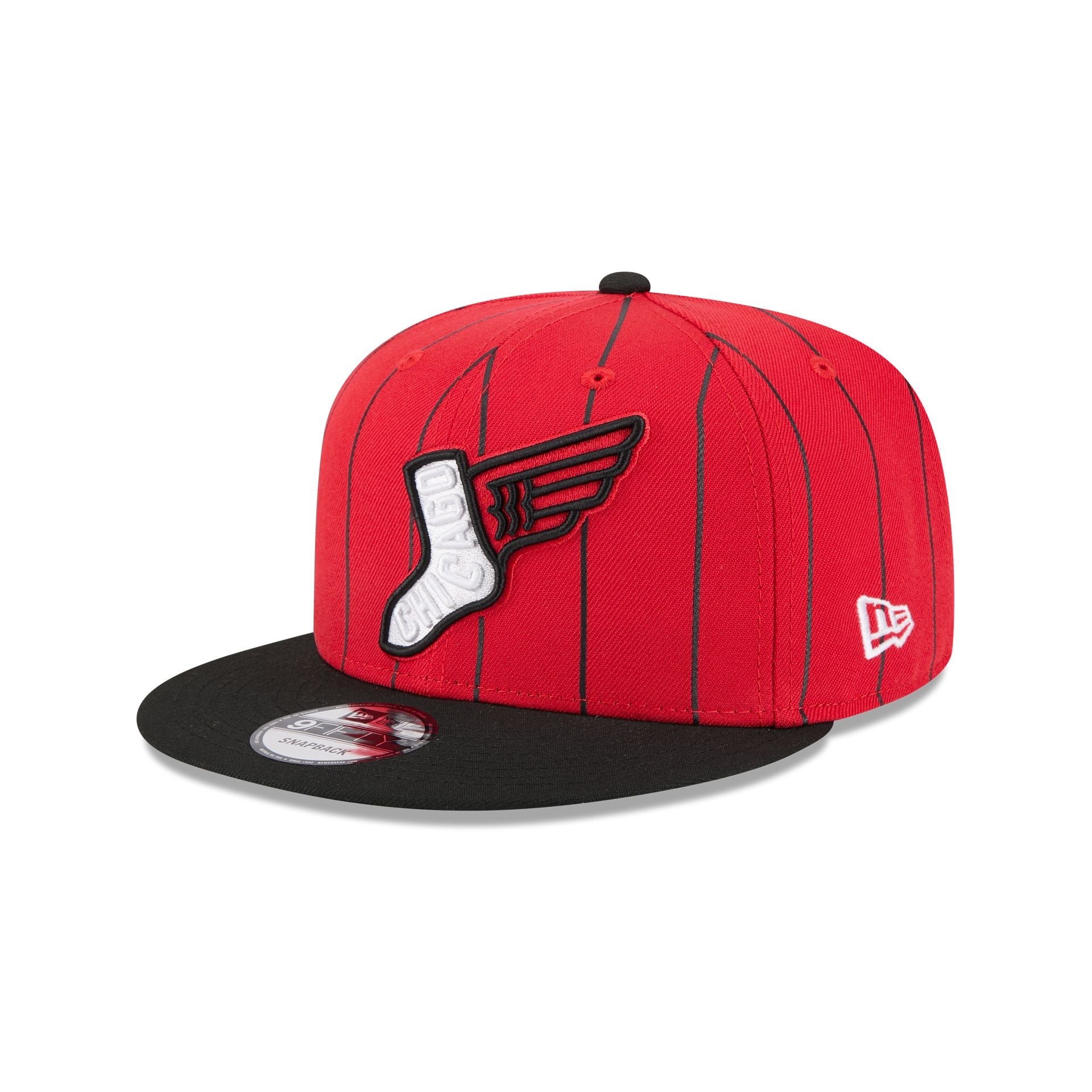 Chicago White Sox City Connect Red 9FIFTY Snapback Hat