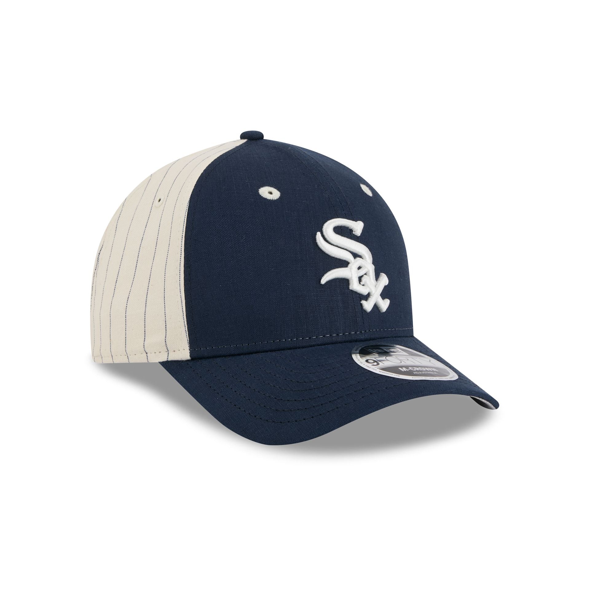 Chicago White Sox Linen 9FORTY M-Crown Snapback Hat