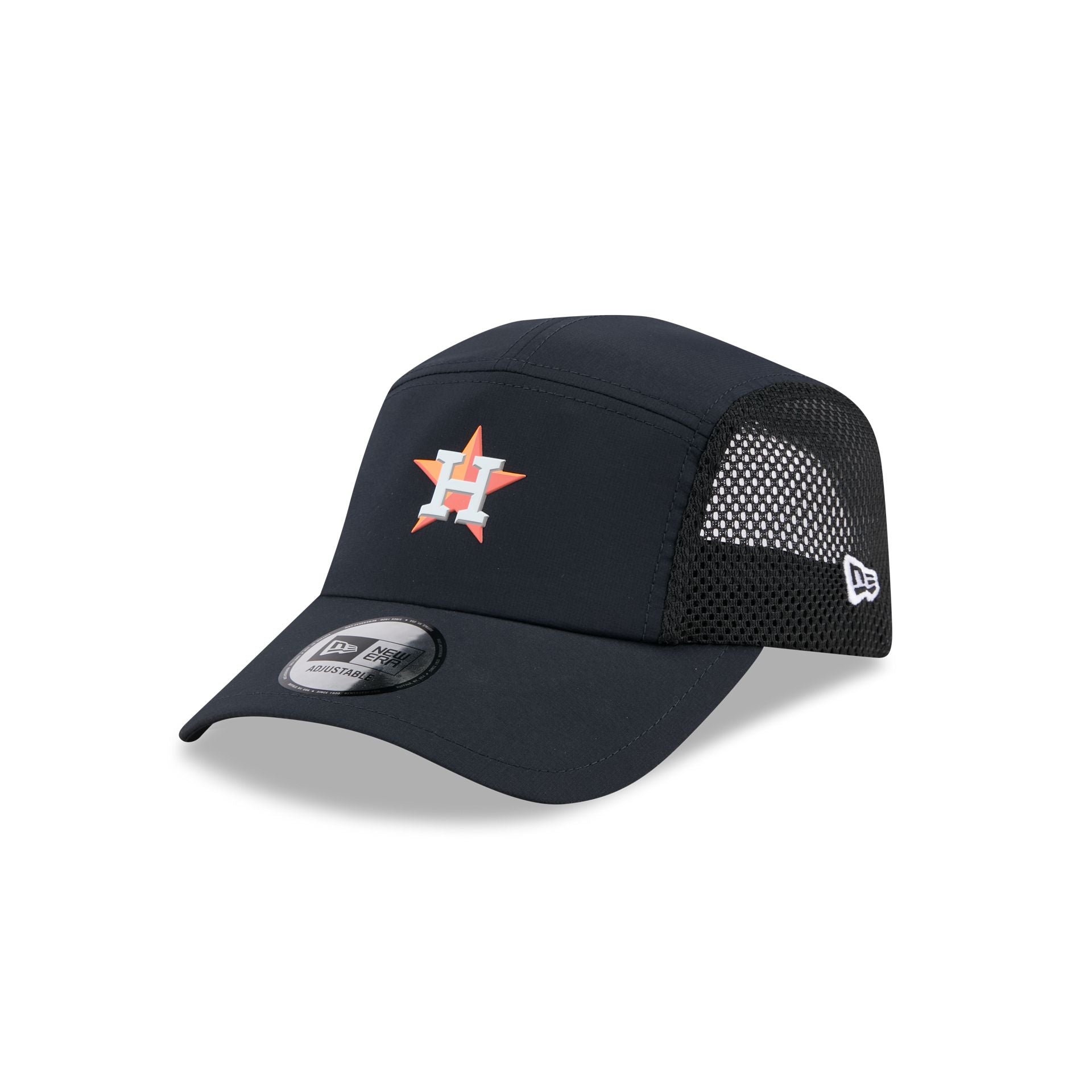 Houston Astros Poly Runner Adjustable Hat