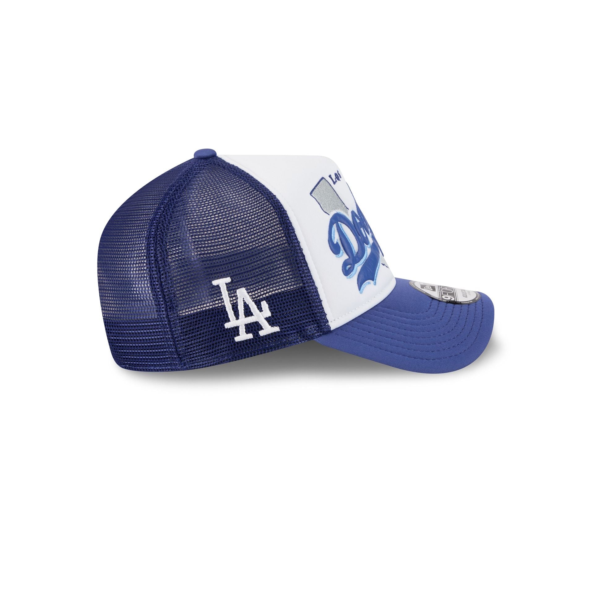 Los Angeles Dodgers State Flower 9FORTY A-Frame Trucker Hat