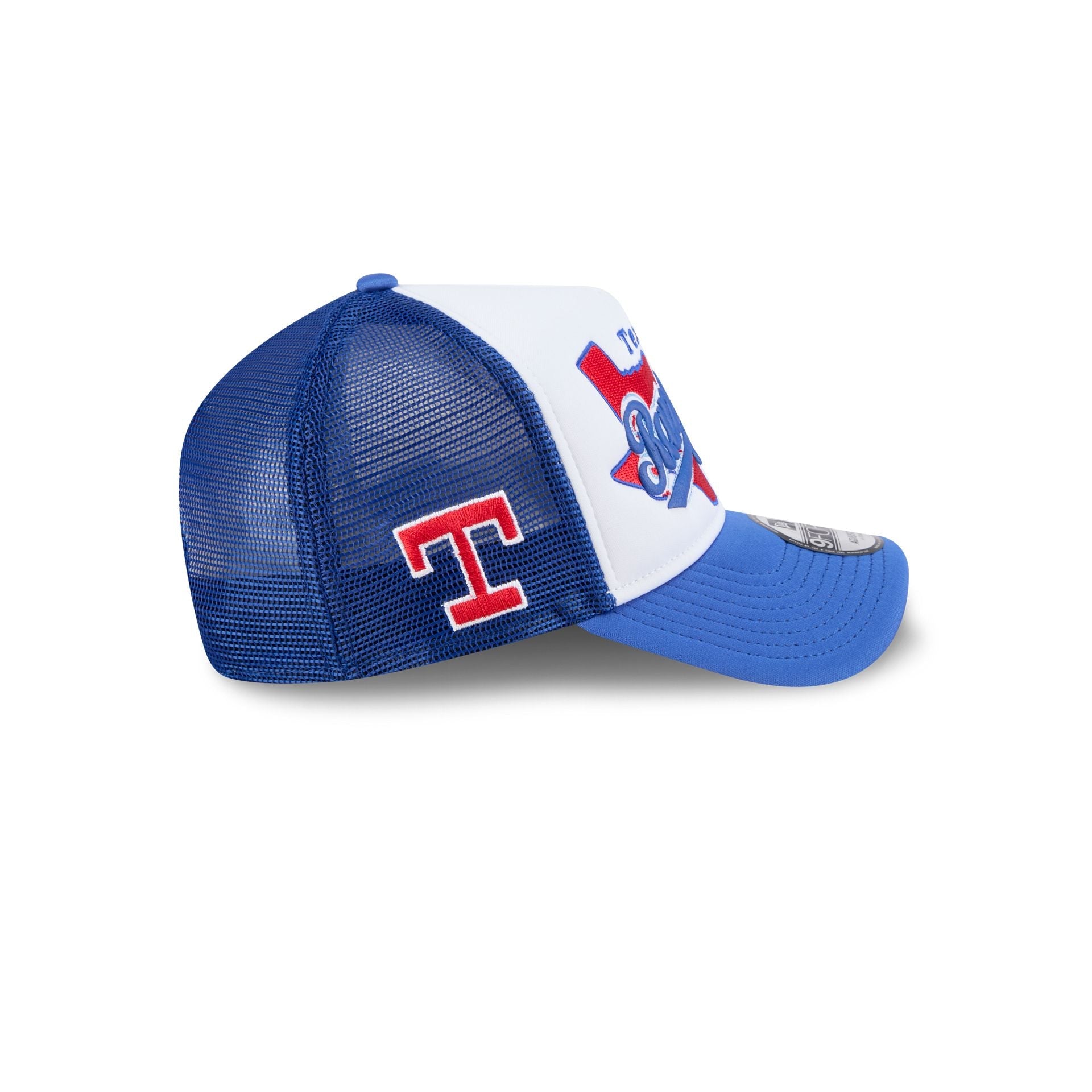 Texas Rangers State Flower 9FORTY A-Frame Trucker Hat