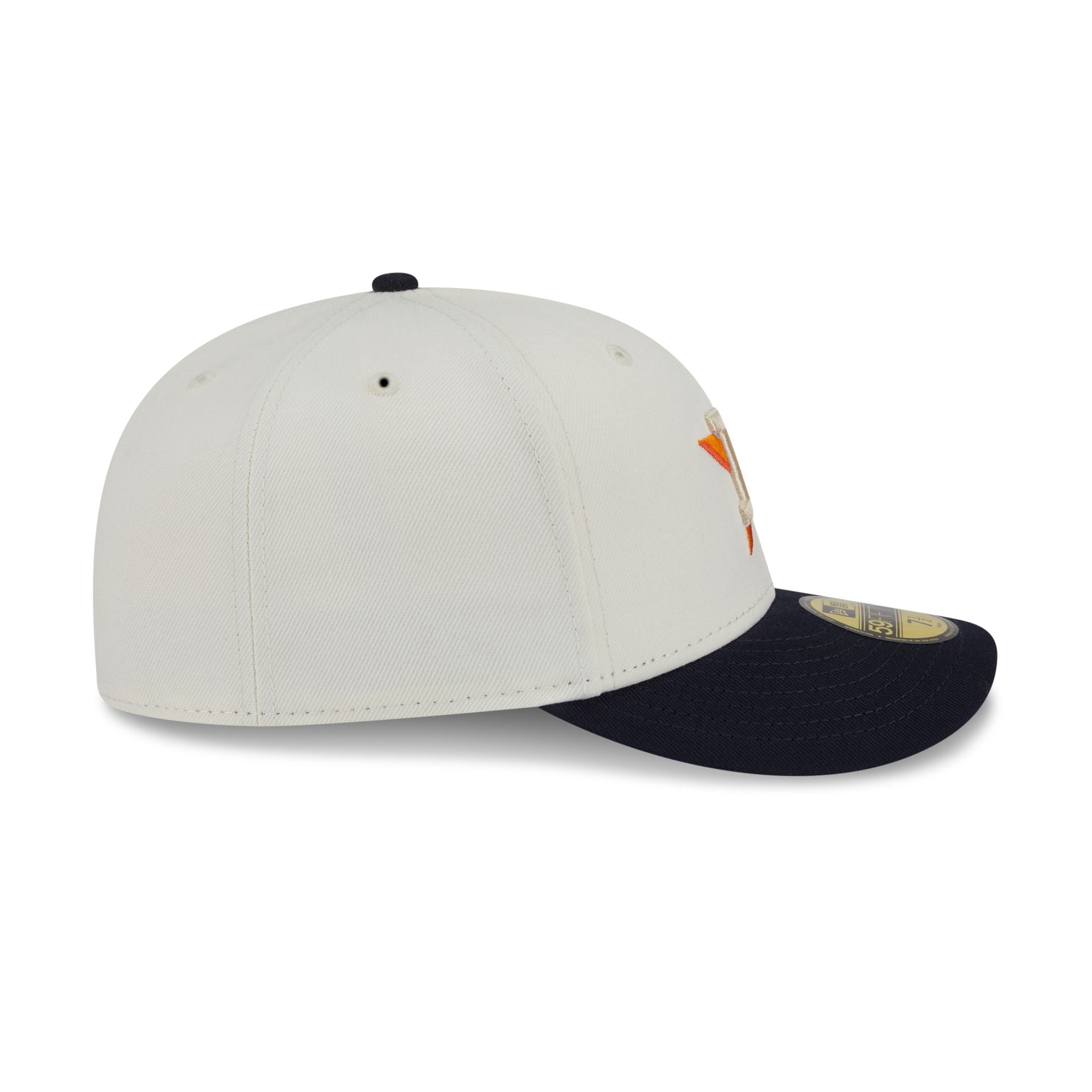 Houston Astros Tonal Florals White 59FIFTY Fitted Hat