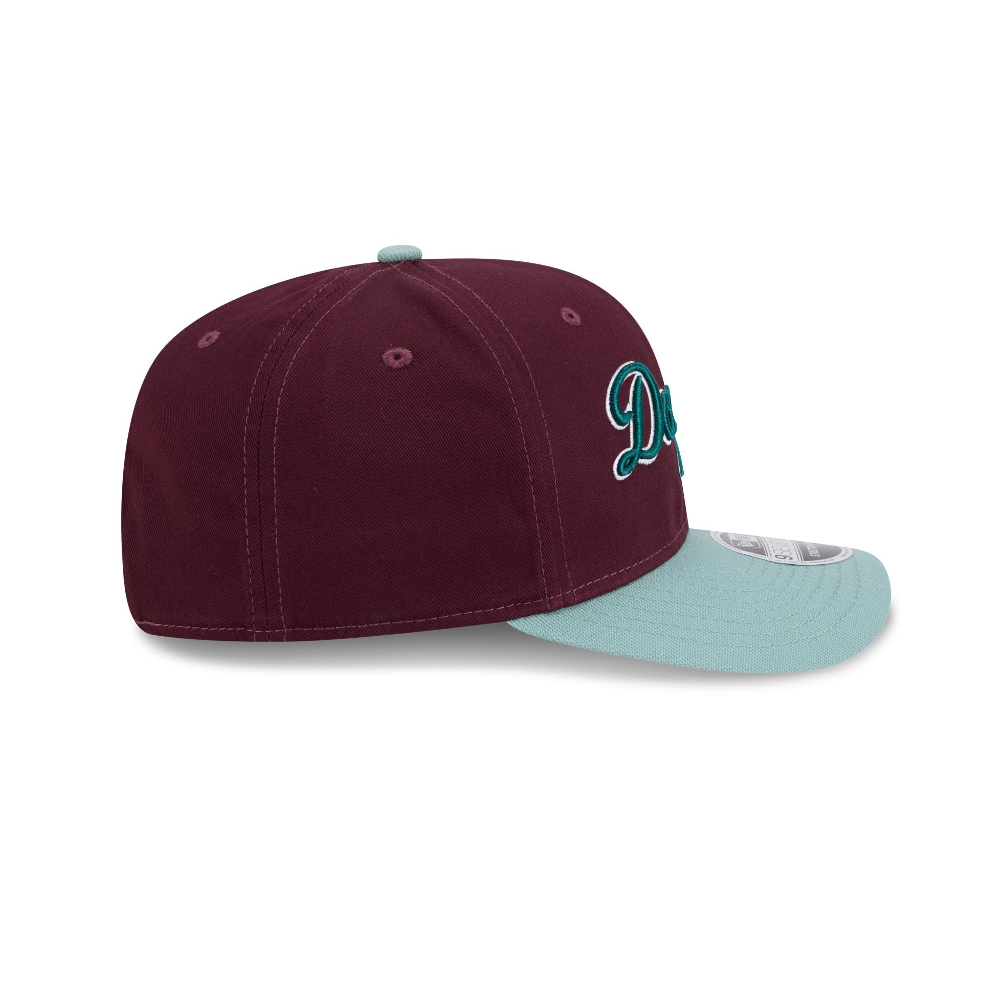 Los Angeles Dodgers Maroon 9SEVENTY Stretch-Snap Hat