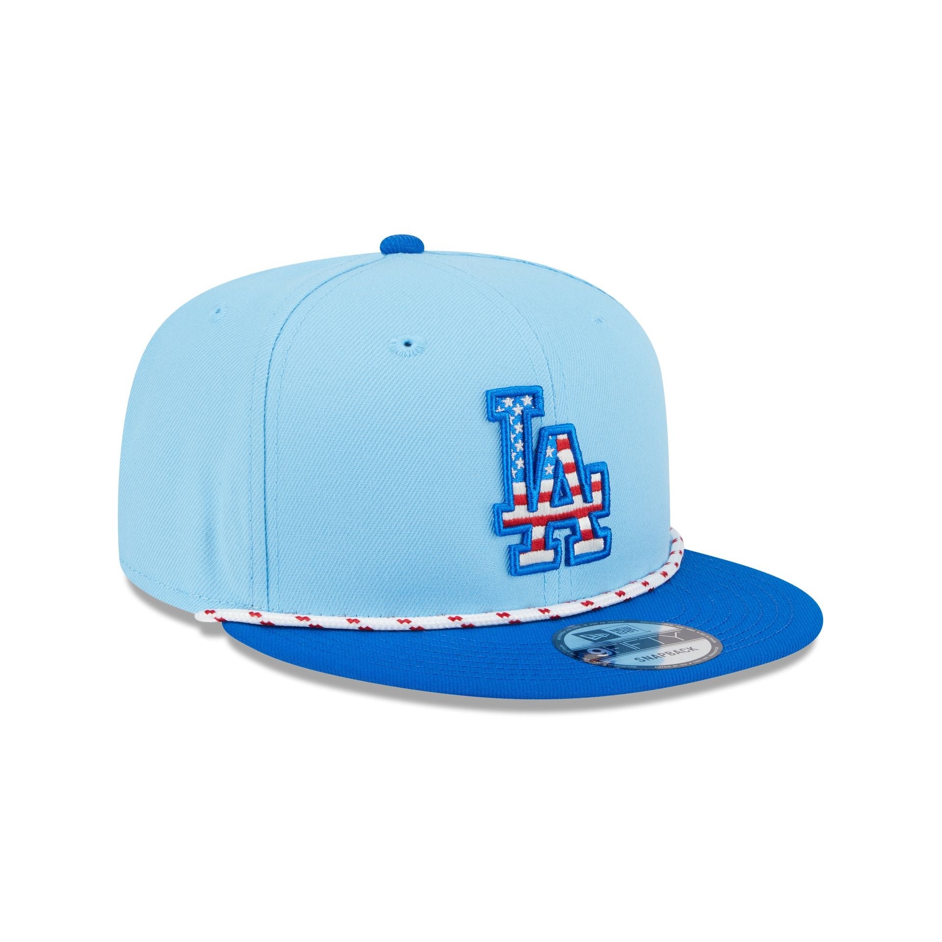 Los Angeles Dodgers Independence Day 2025 9FIFTY Snapback Hat