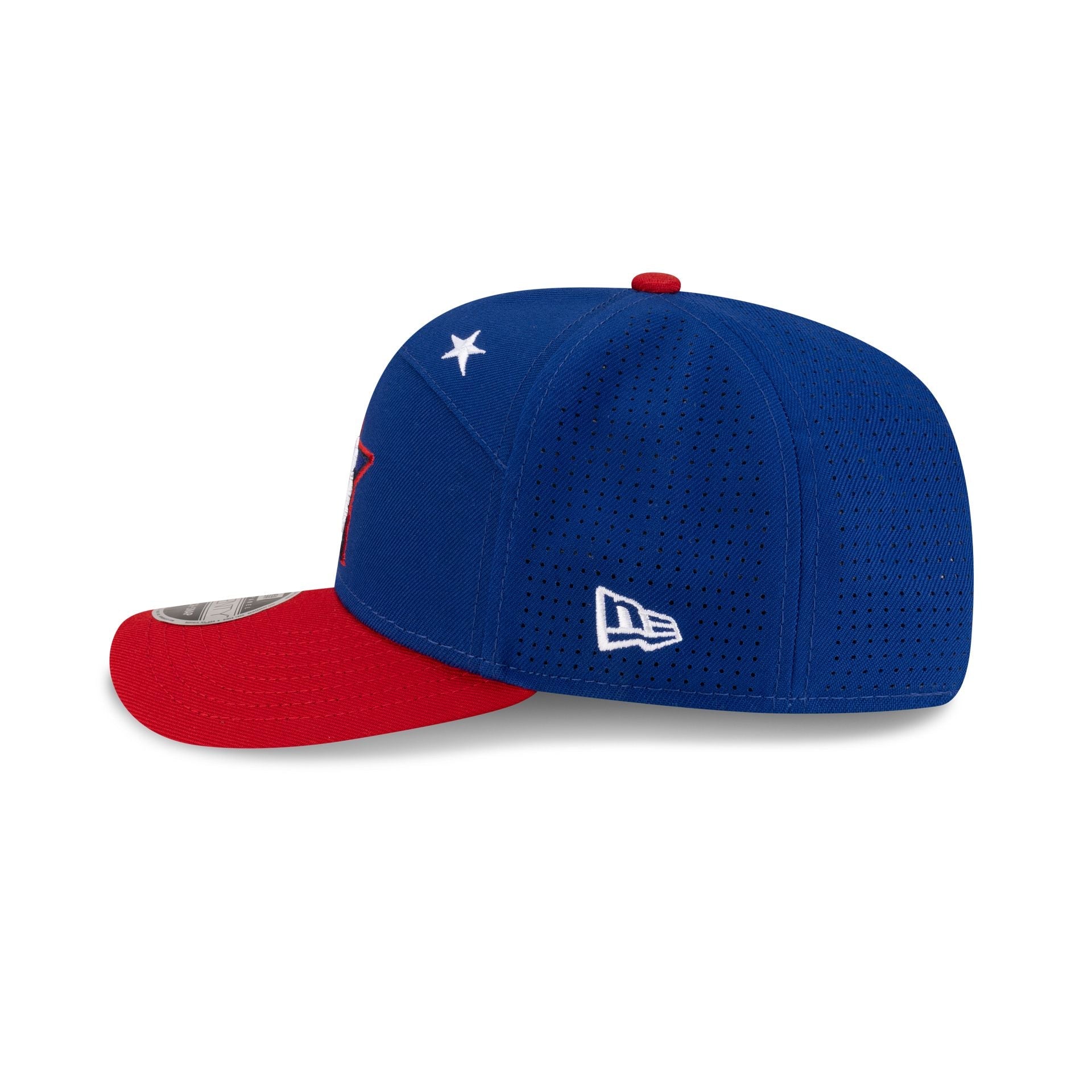 Los Angeles Dodgers 2025 All-Star Game Workout Split Panel 9SEVENTY Stretch-Snap Hat