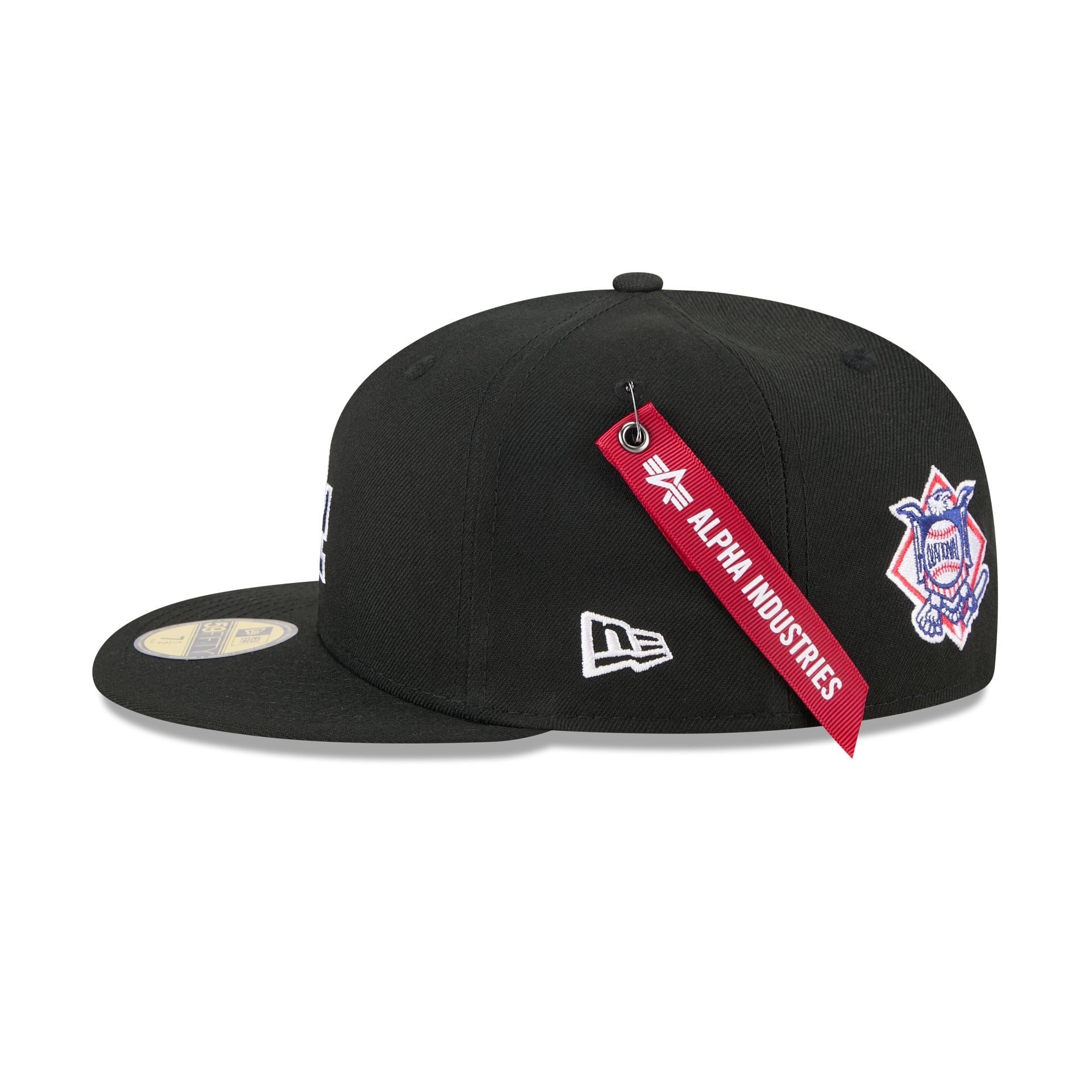 Alpha Industries x Los Angeles Dodgers Black 59FIFTY Fitted Hat