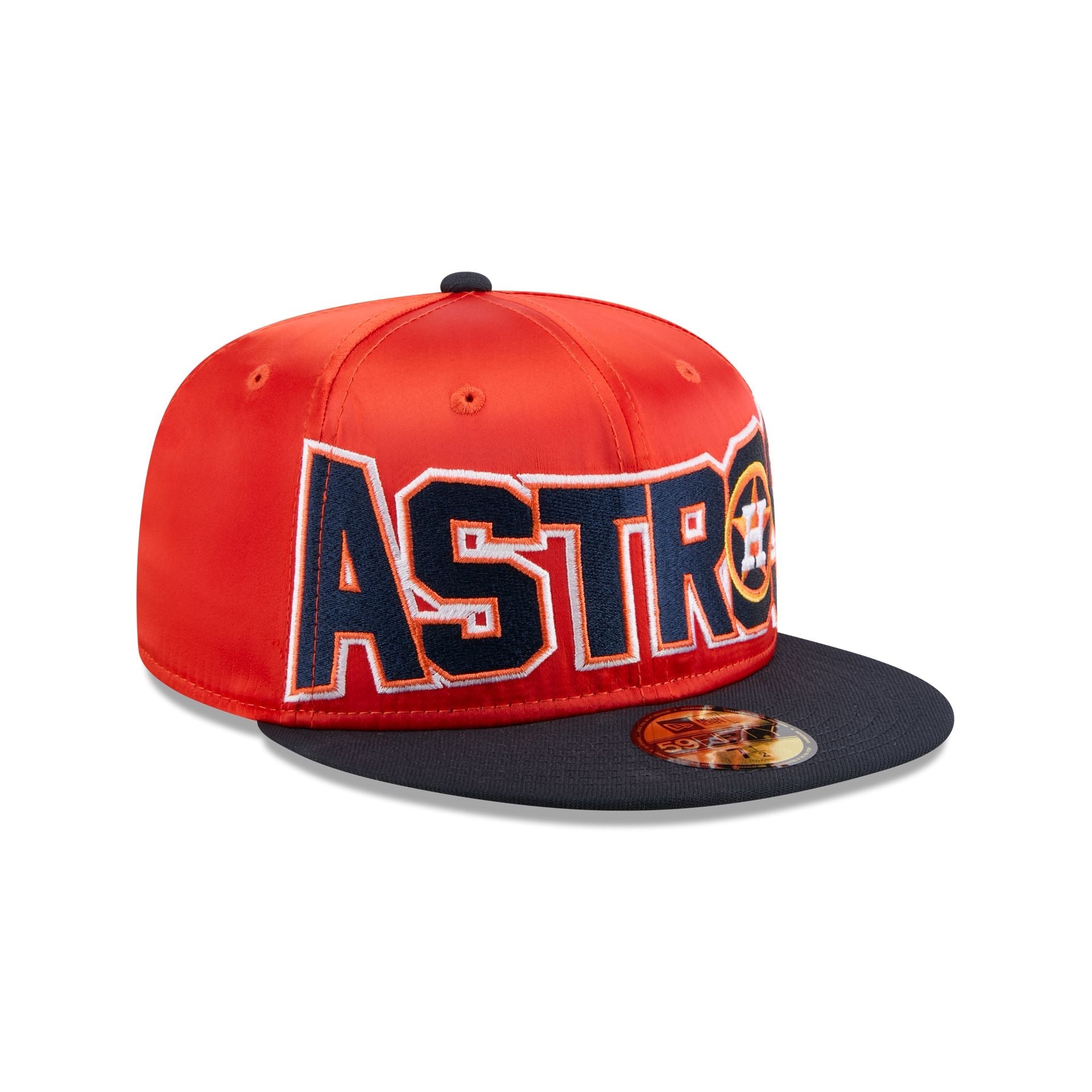 Houston Astros Bold Satin 59FIFTY Fitted Hat