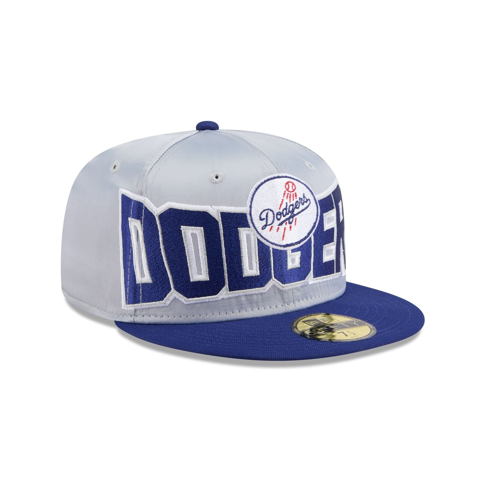 Los Angeles Dodgers Bold Satin 59FIFTY Fitted Hat