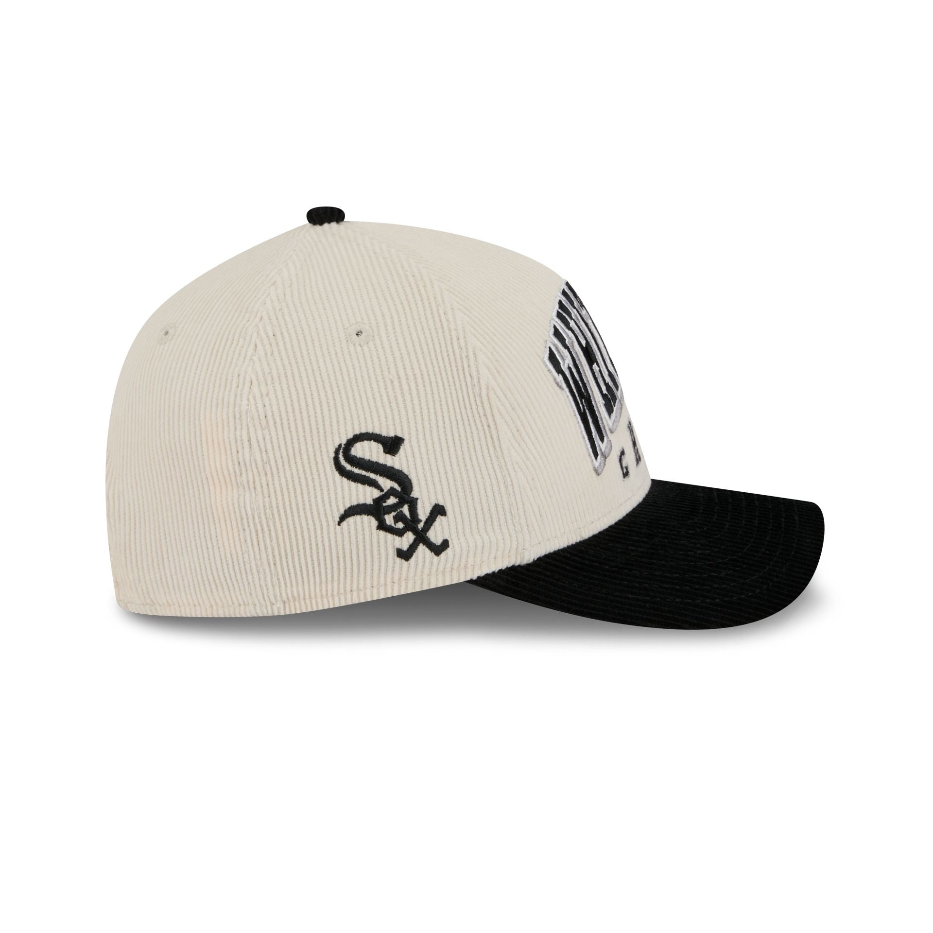 Chicago White Sox Stacked Corduroy 9FORTY M-Crown A-Frame Snapback Hat