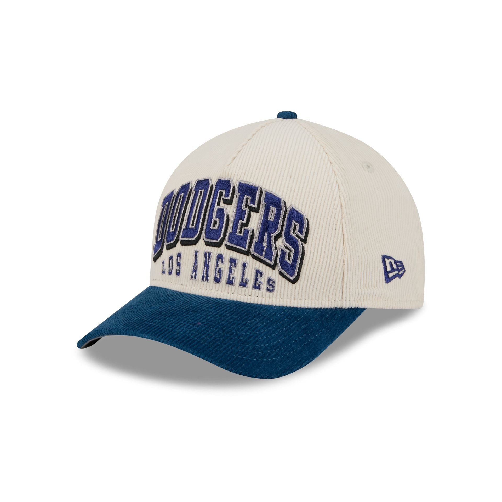 Los Angeles Dodgers Stacked Corduroy 9FORTY M-Crown A-Frame Snapback Hat