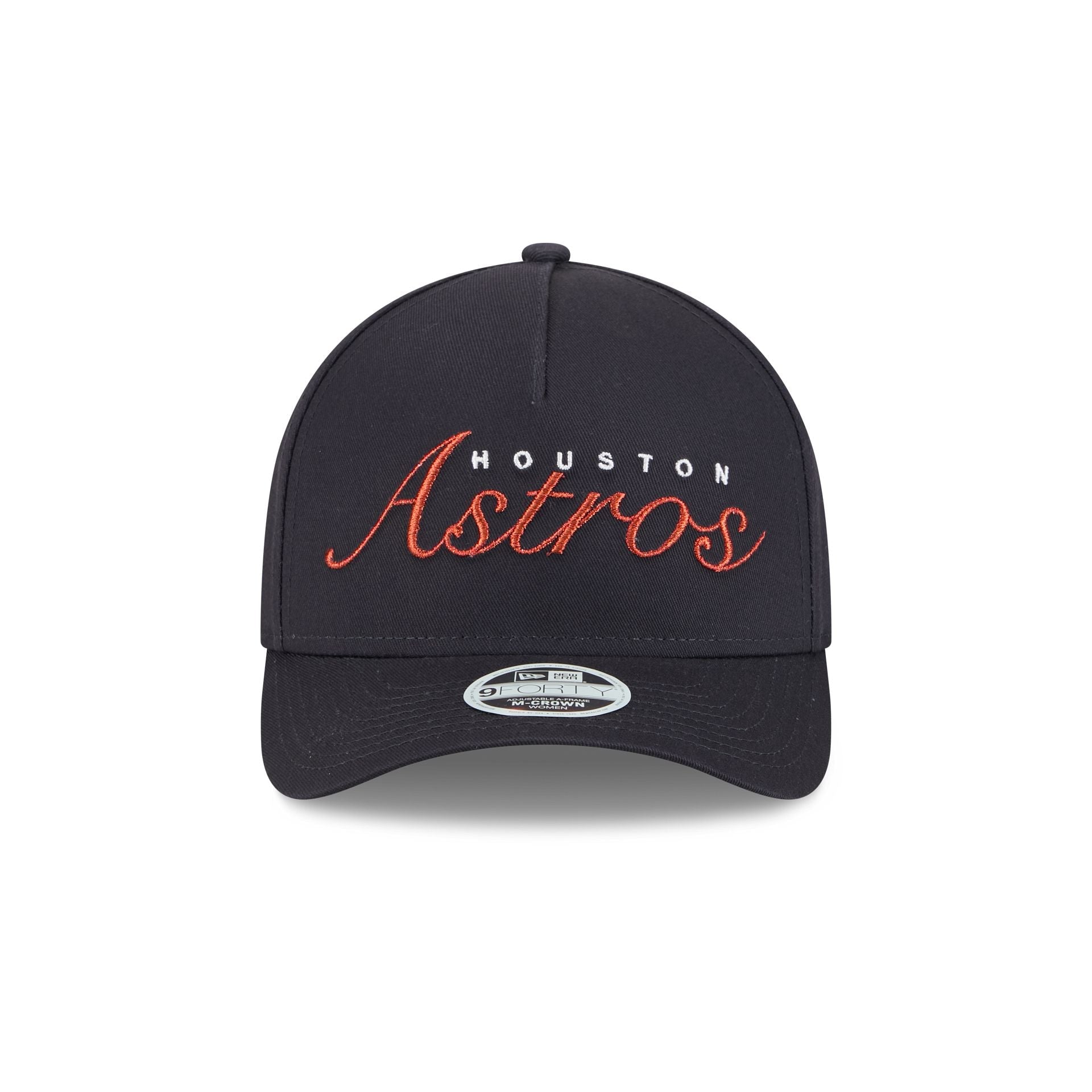 Houston Astros Metallic Women's 9FORTY M-Crown A-Frame Snapback Hat