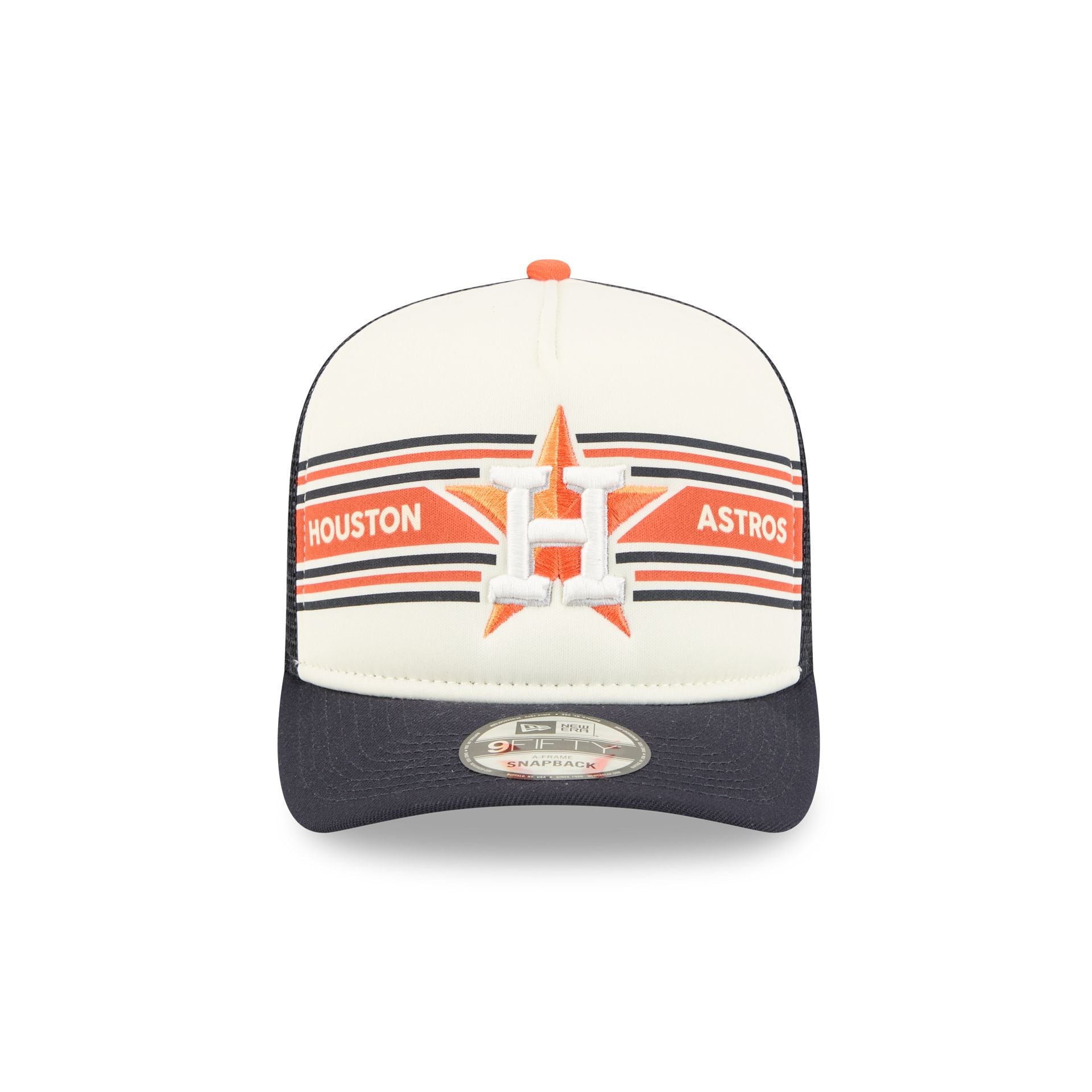 Houston Astros Banner 9FIFTY A-Frame Trucker Hat
