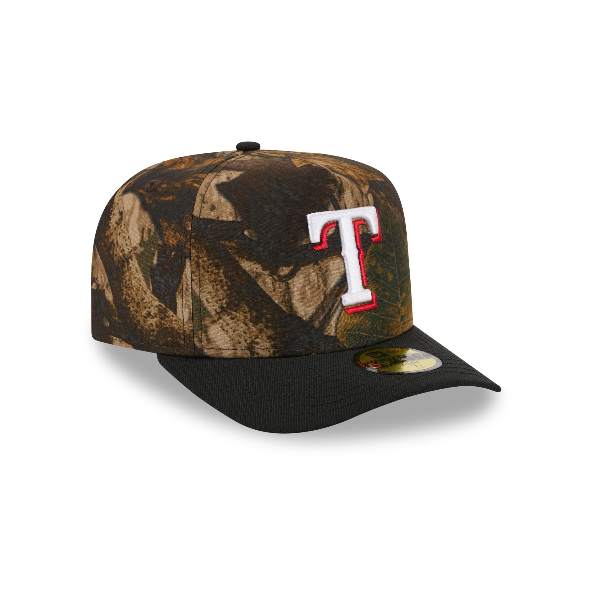 Texas Rangers Ripstop Camo 59FIFTY A-Frame Fitted Hat